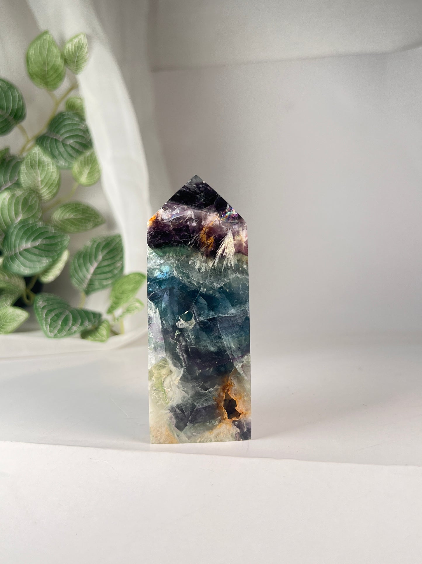Snow flake fluorite 4' *RARE*