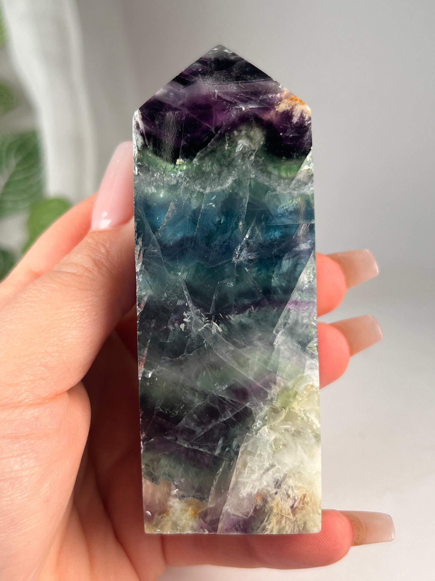 Snow flake fluorite 4' *RARE*