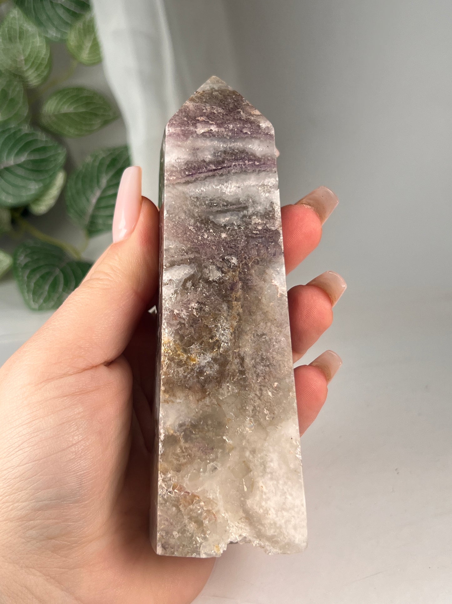 Druzy Fluorite Tower *RARE*