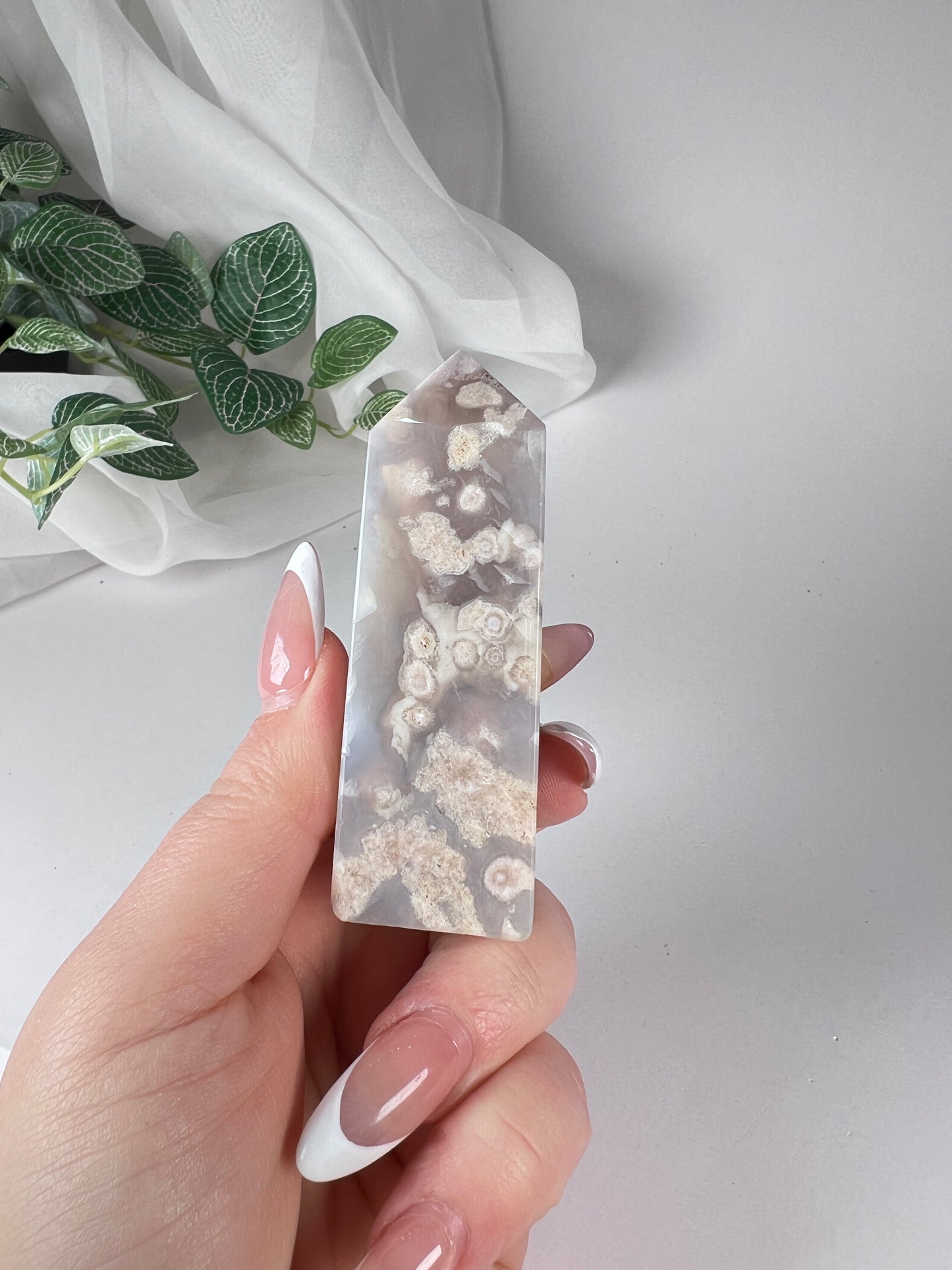 Druzy Flower Agate