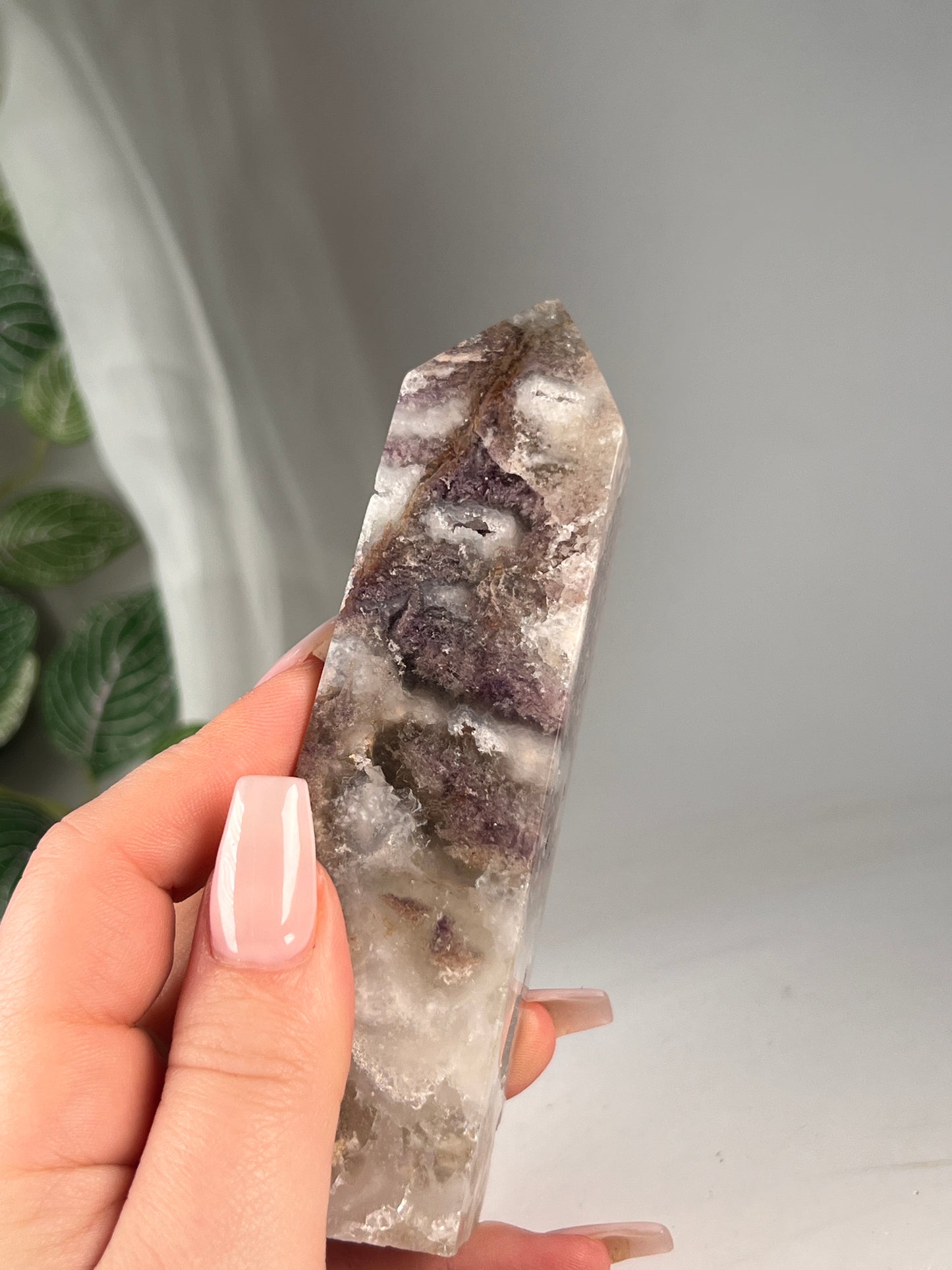 Druzy Fluorite Tower *RARE*