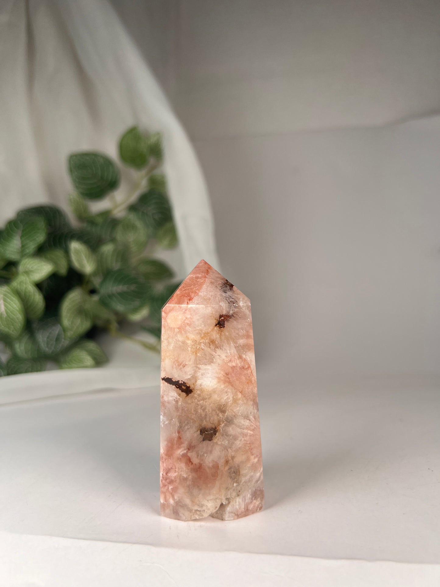 Flower Agate Amethyst Point *RARE*
