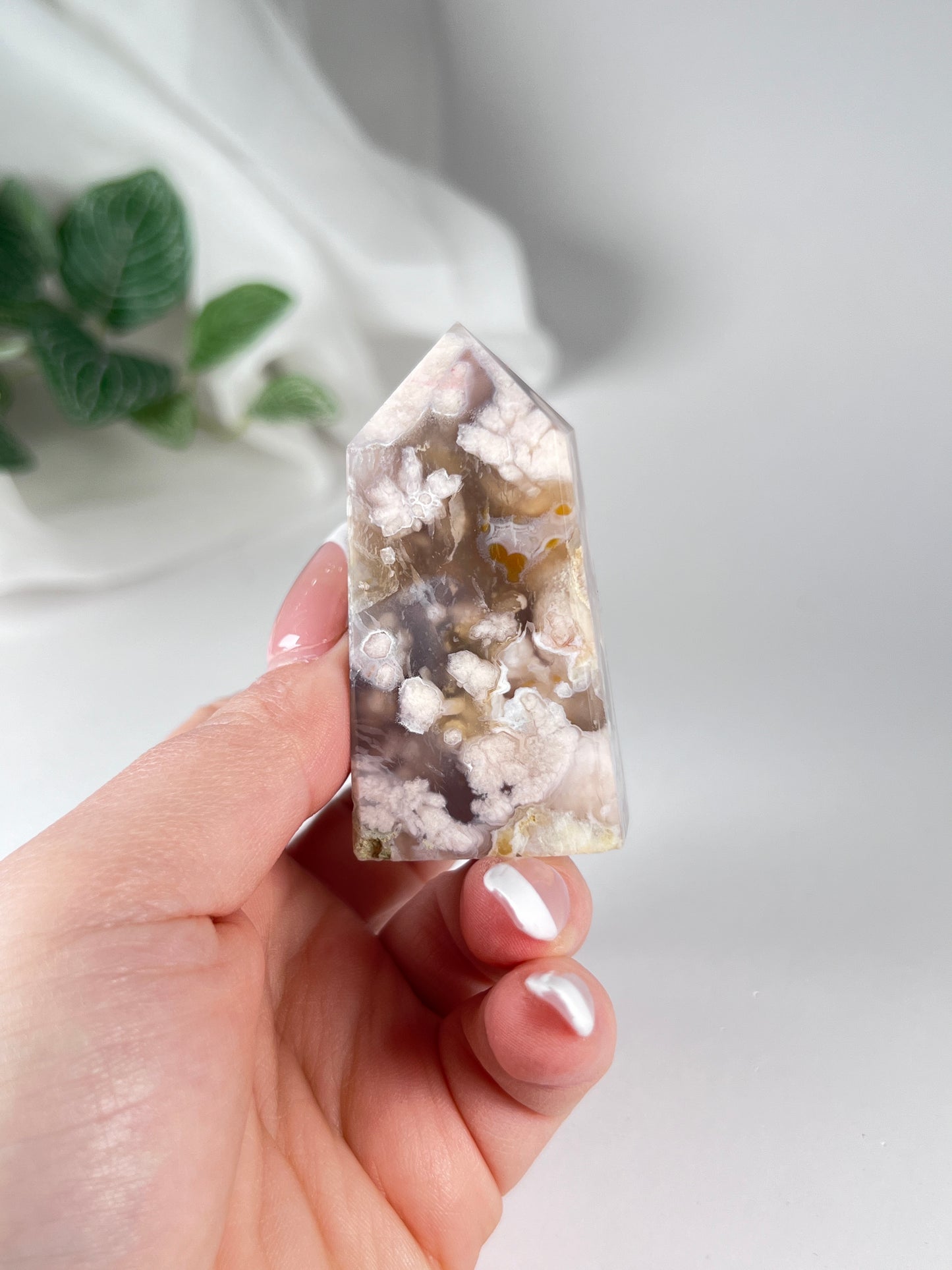 Flower agate