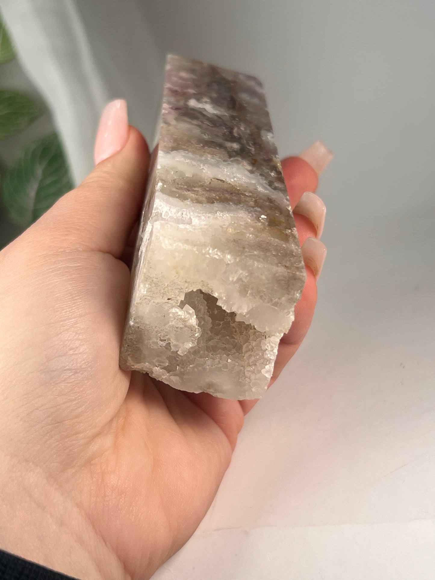 Druzy Fluorite Tower *RARE*