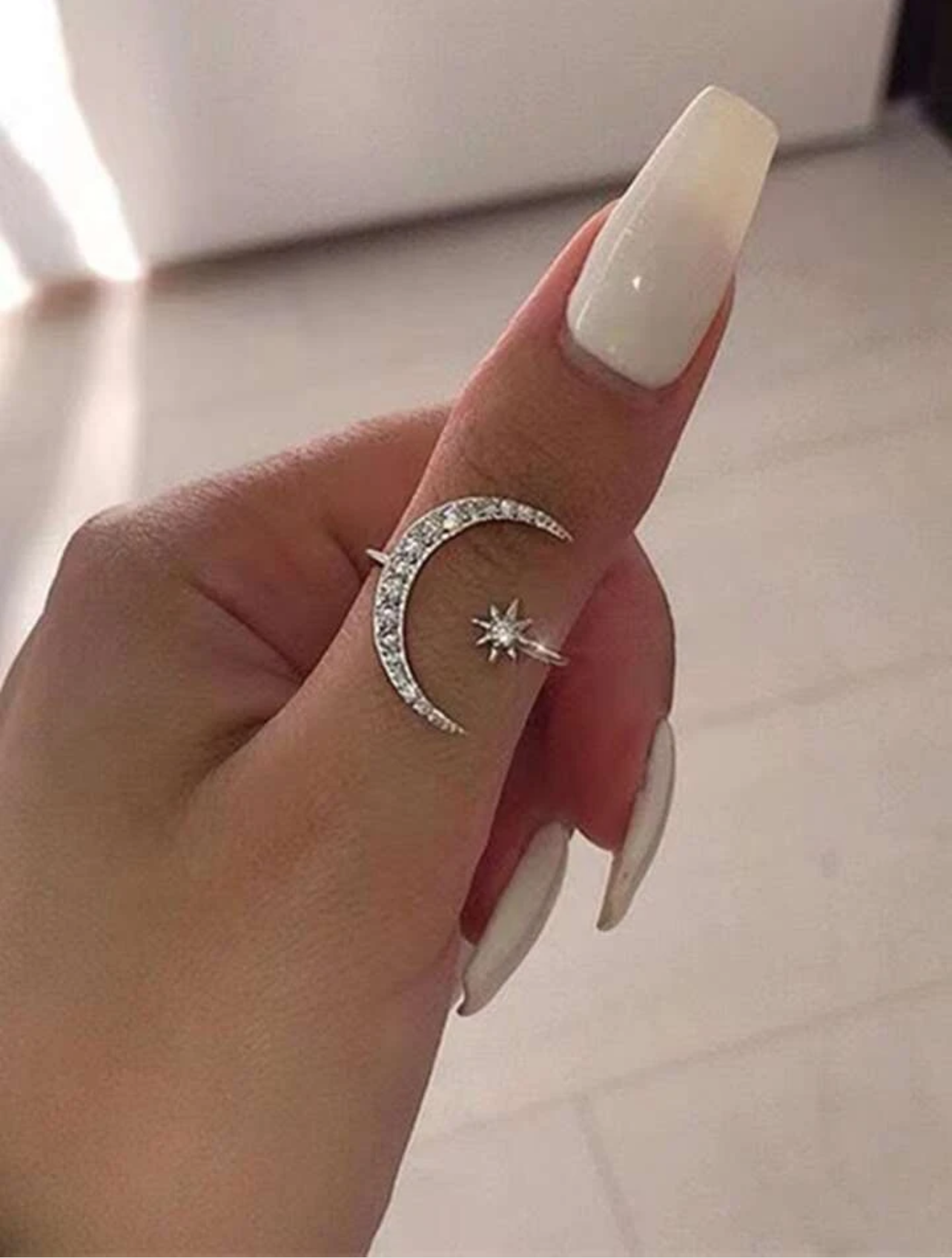 Moon & Star Rings
