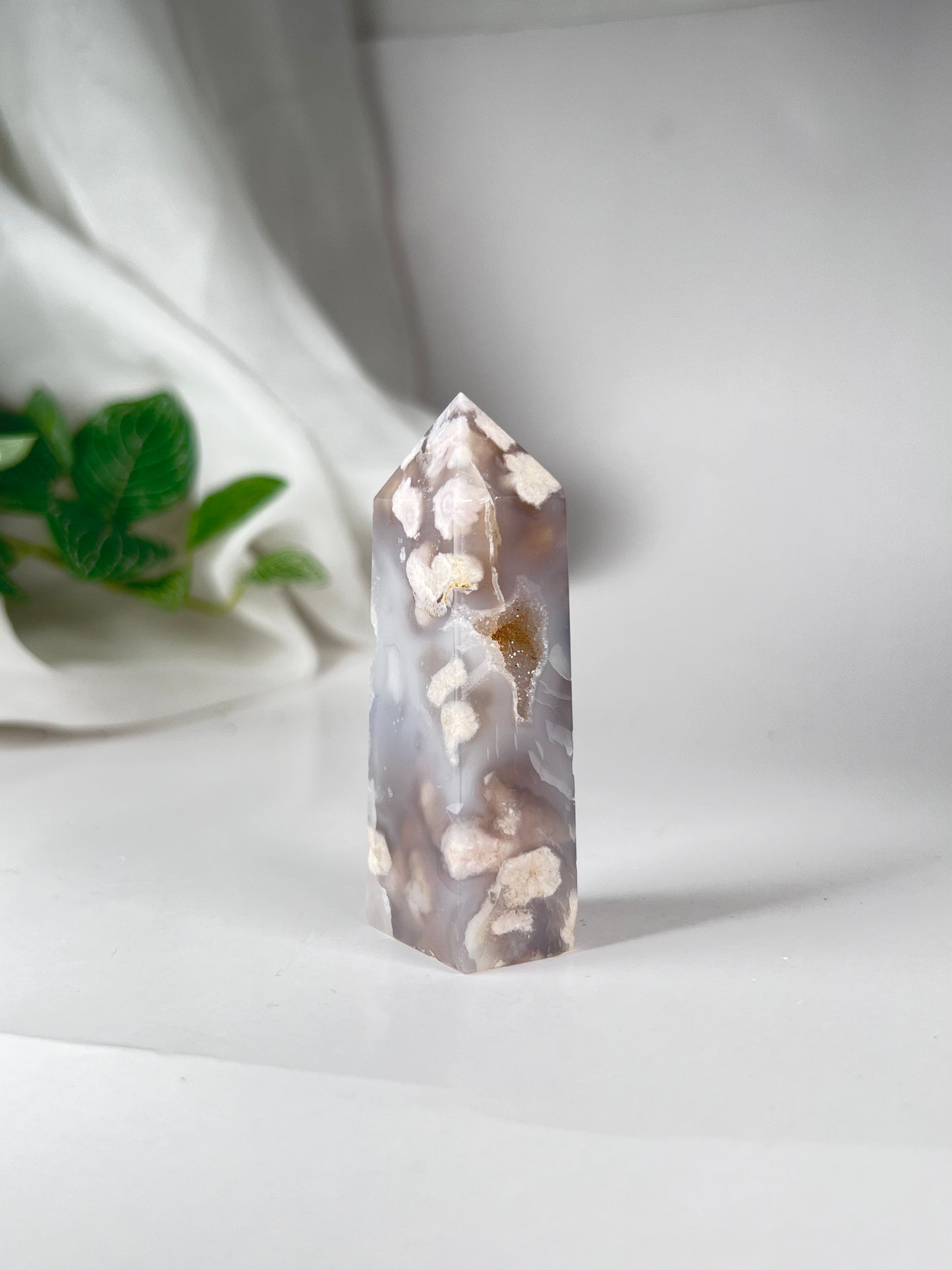 Druzy Flower Agate