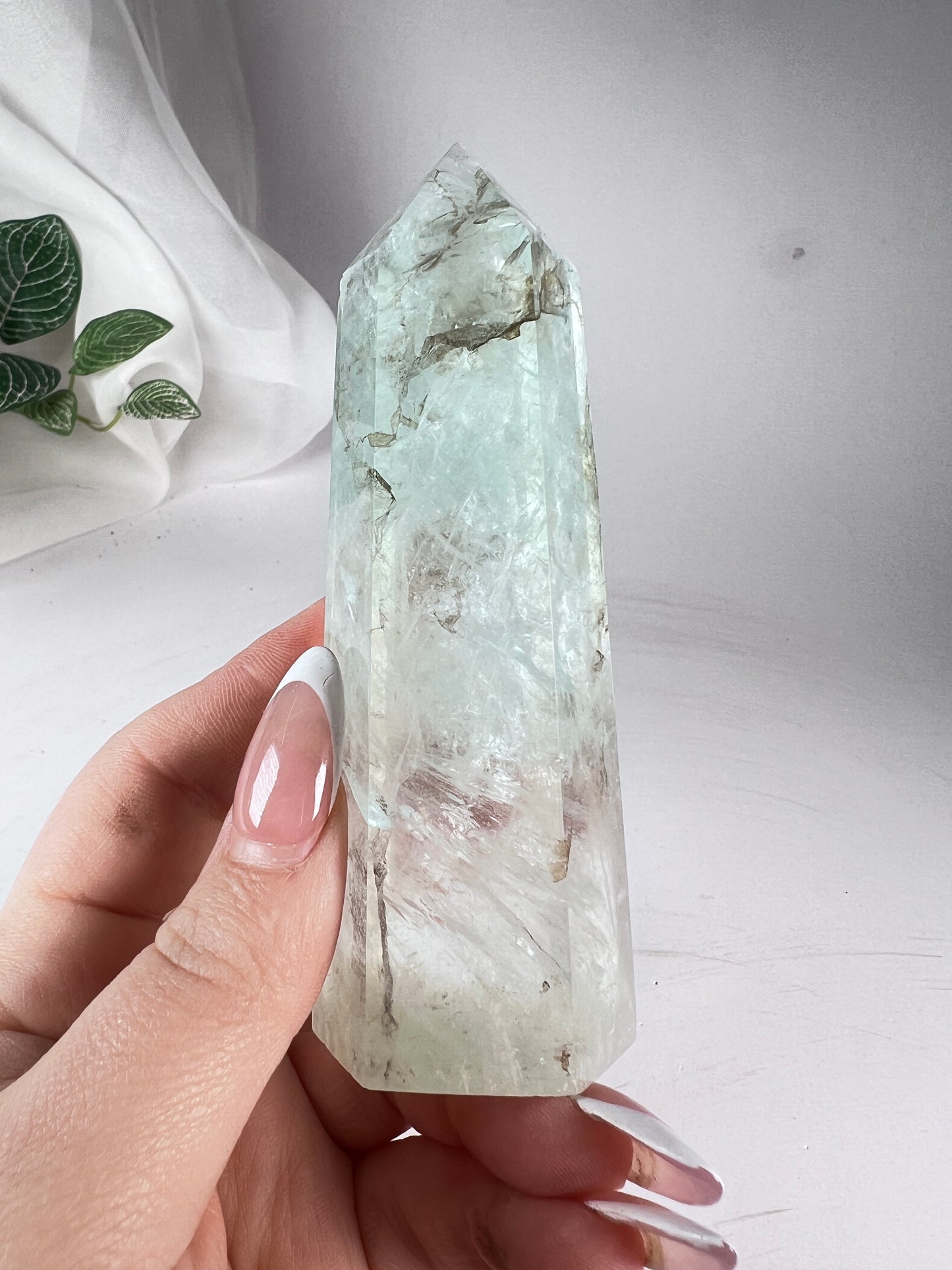 Dendritic Green Fluorite Tower *RARE*