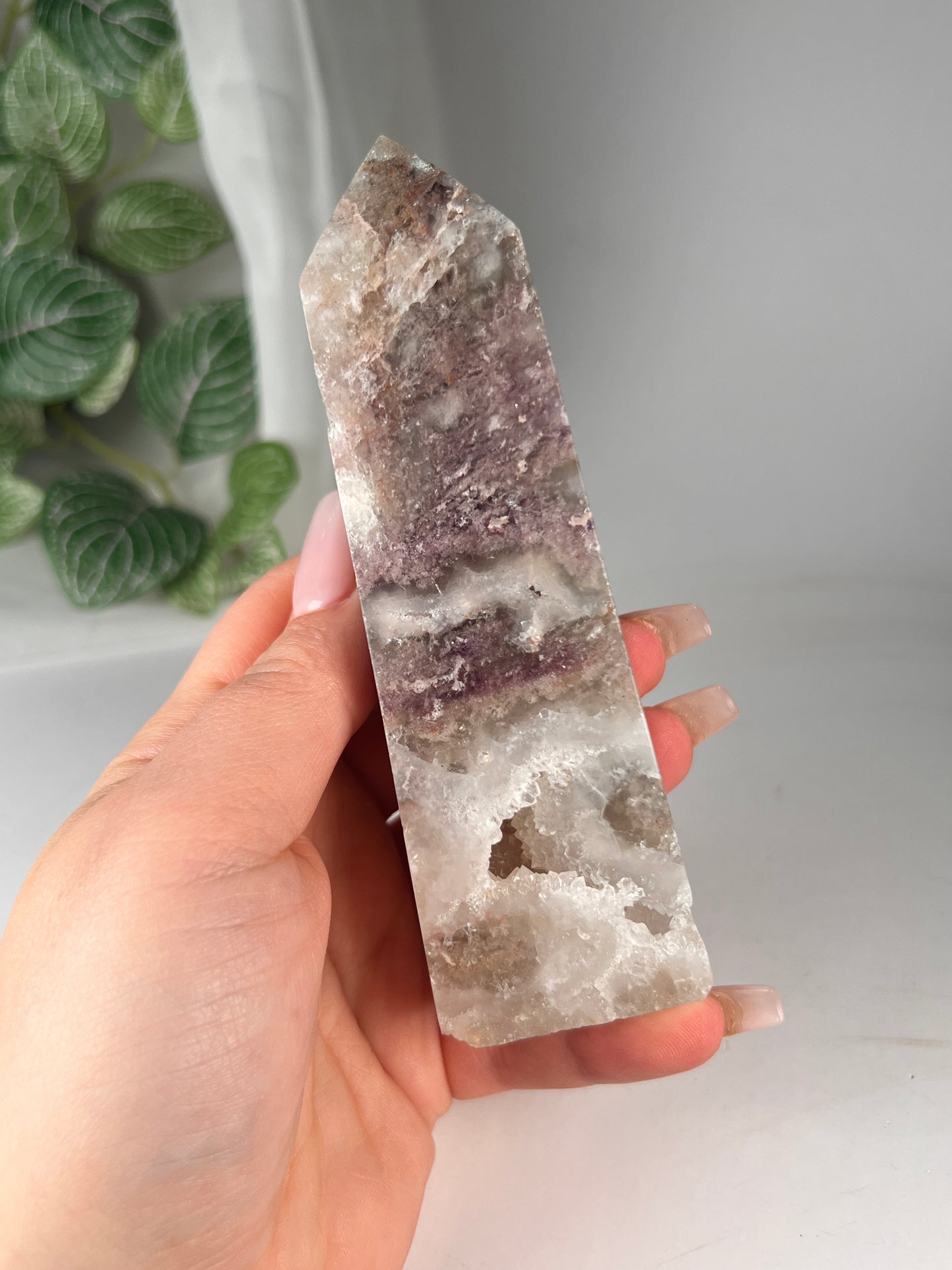 Druzy Fluorite Tower *RARE*