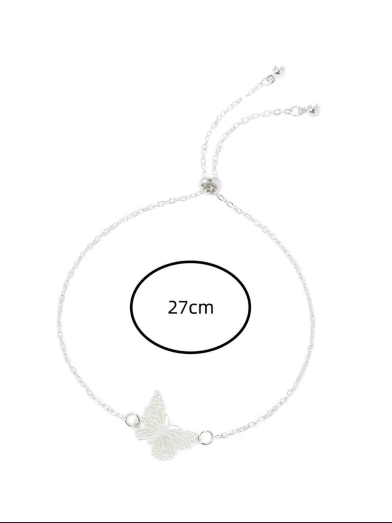 Glow in the dark Butterfly bracelet