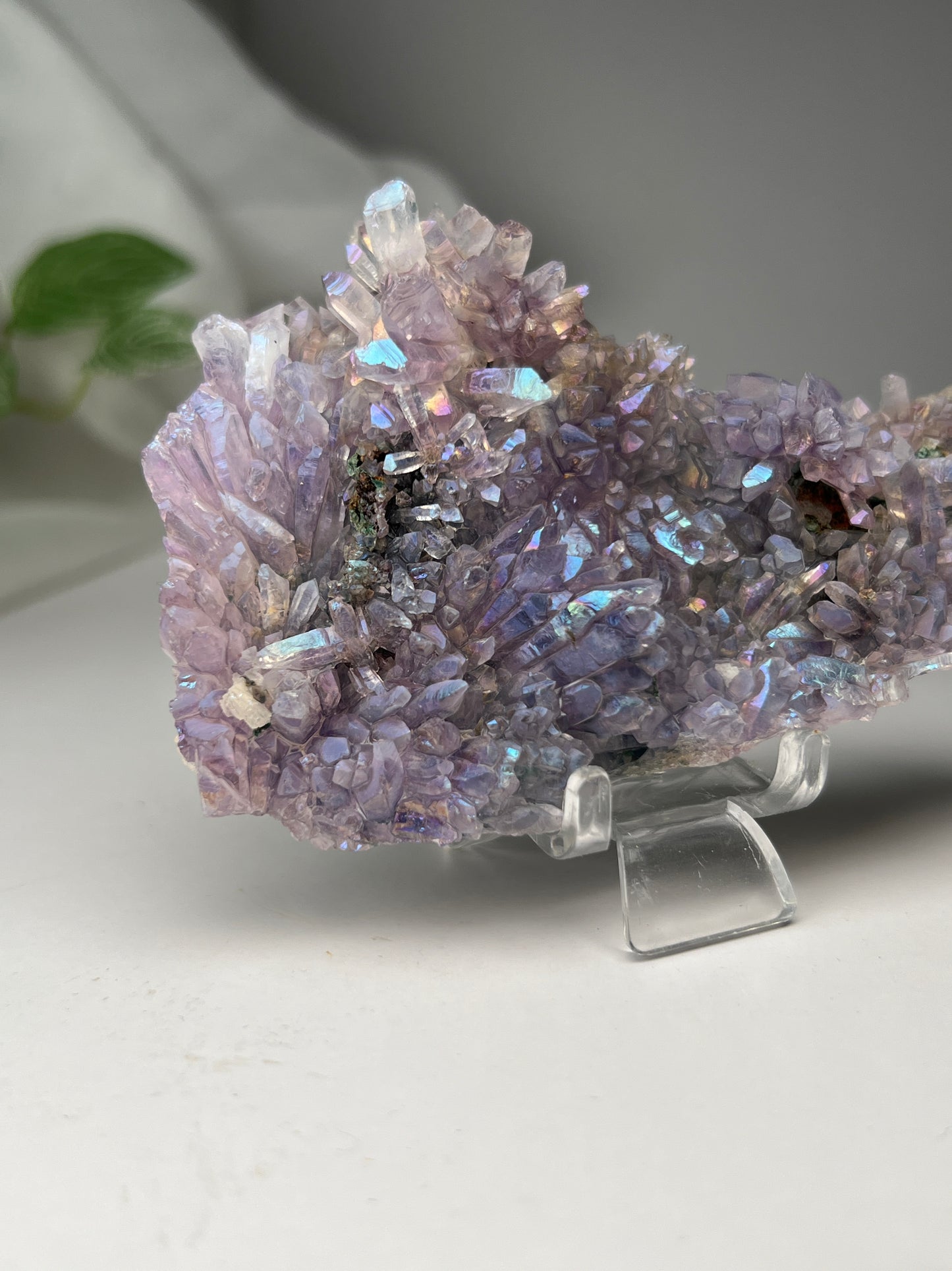 Aura Amethyst Flower