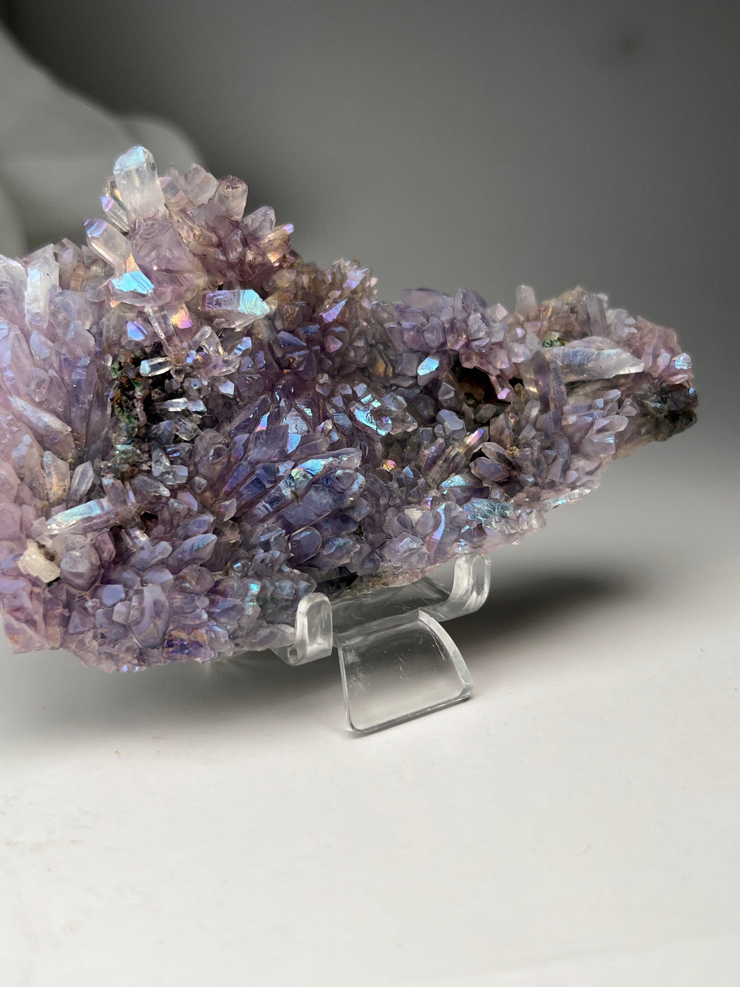 Aura Amethyst Flower