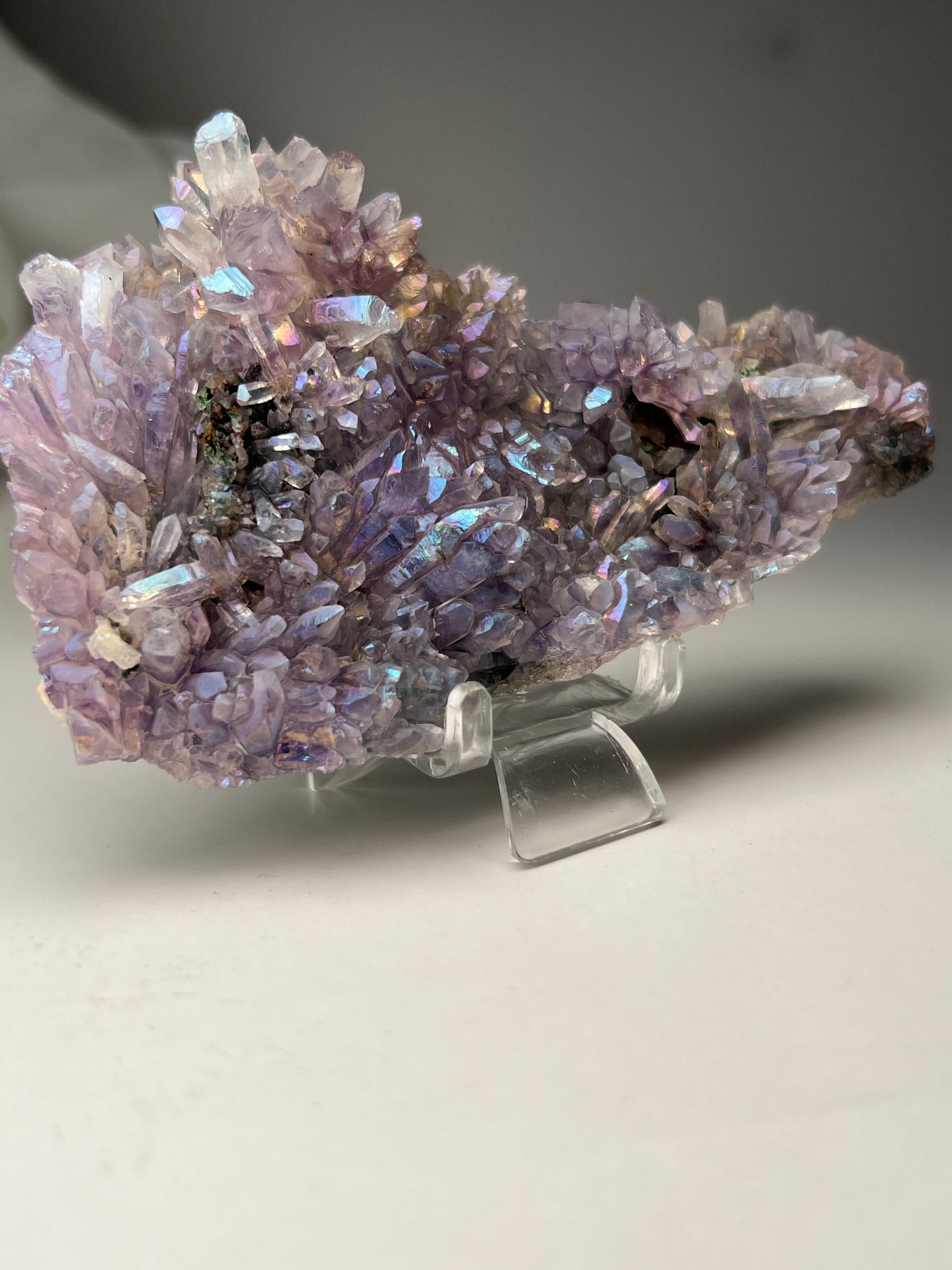 Aura Amethyst Flower
