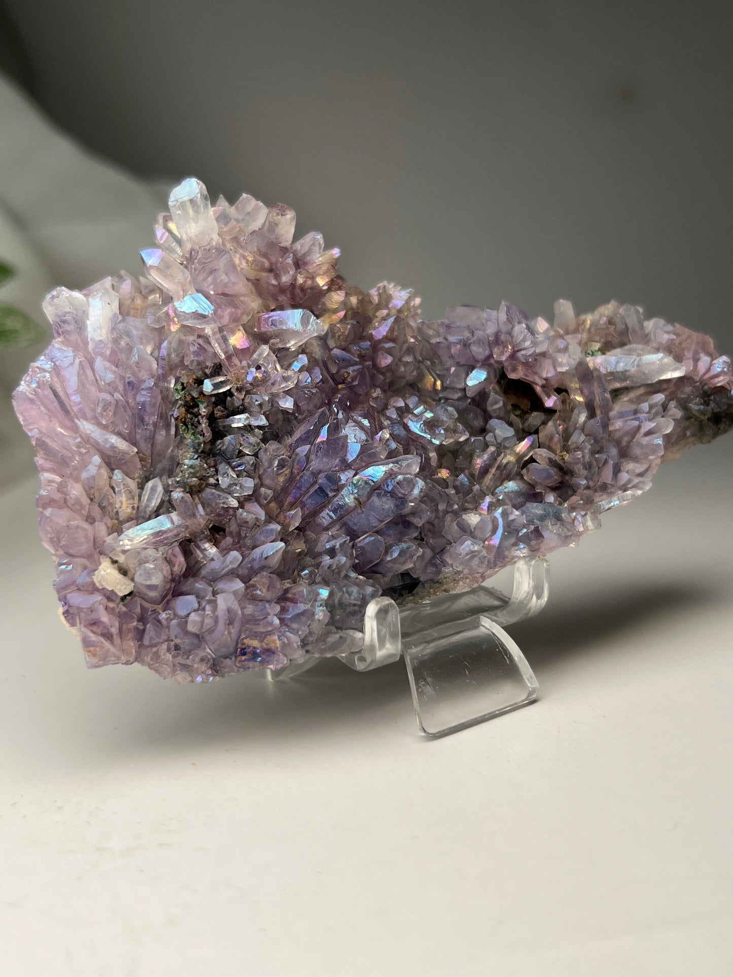 Aura Amethyst Flower