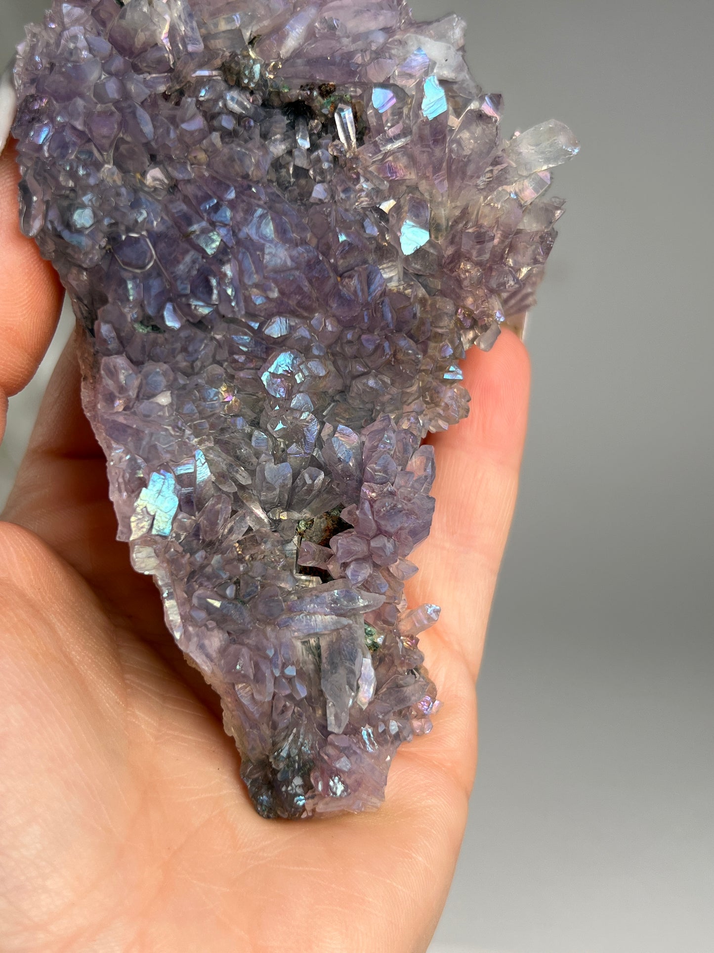 Aura Amethyst Flower