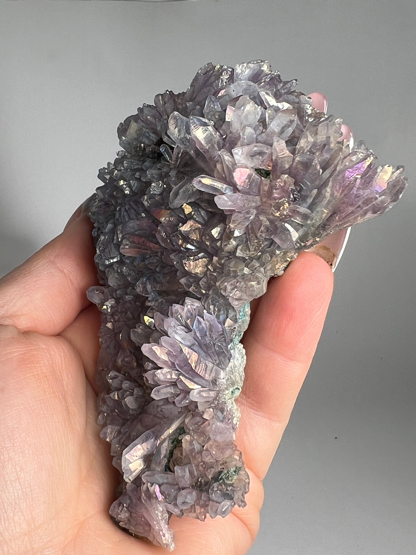 Aura Amethyst Flower
