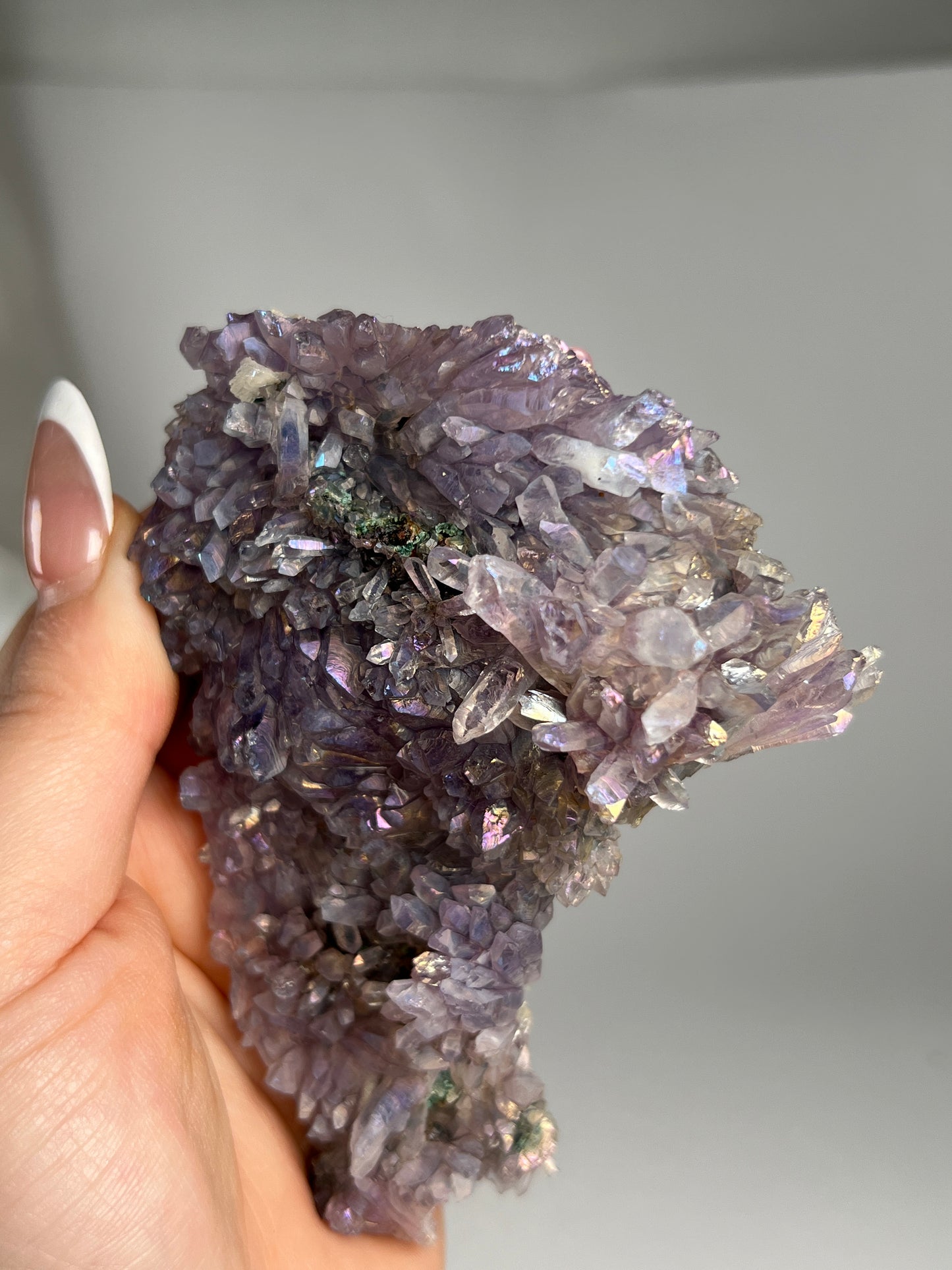 Aura Amethyst Flower