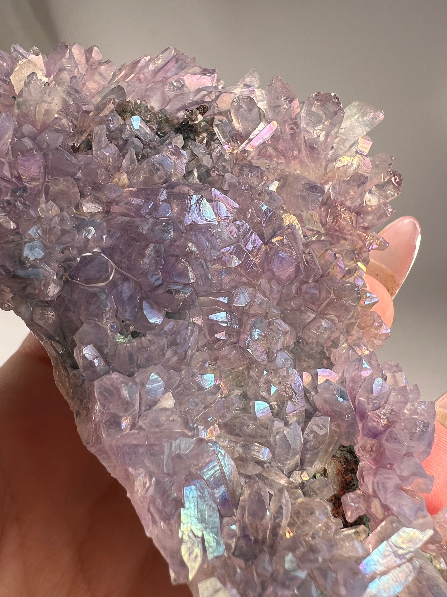Aura Amethyst Flower