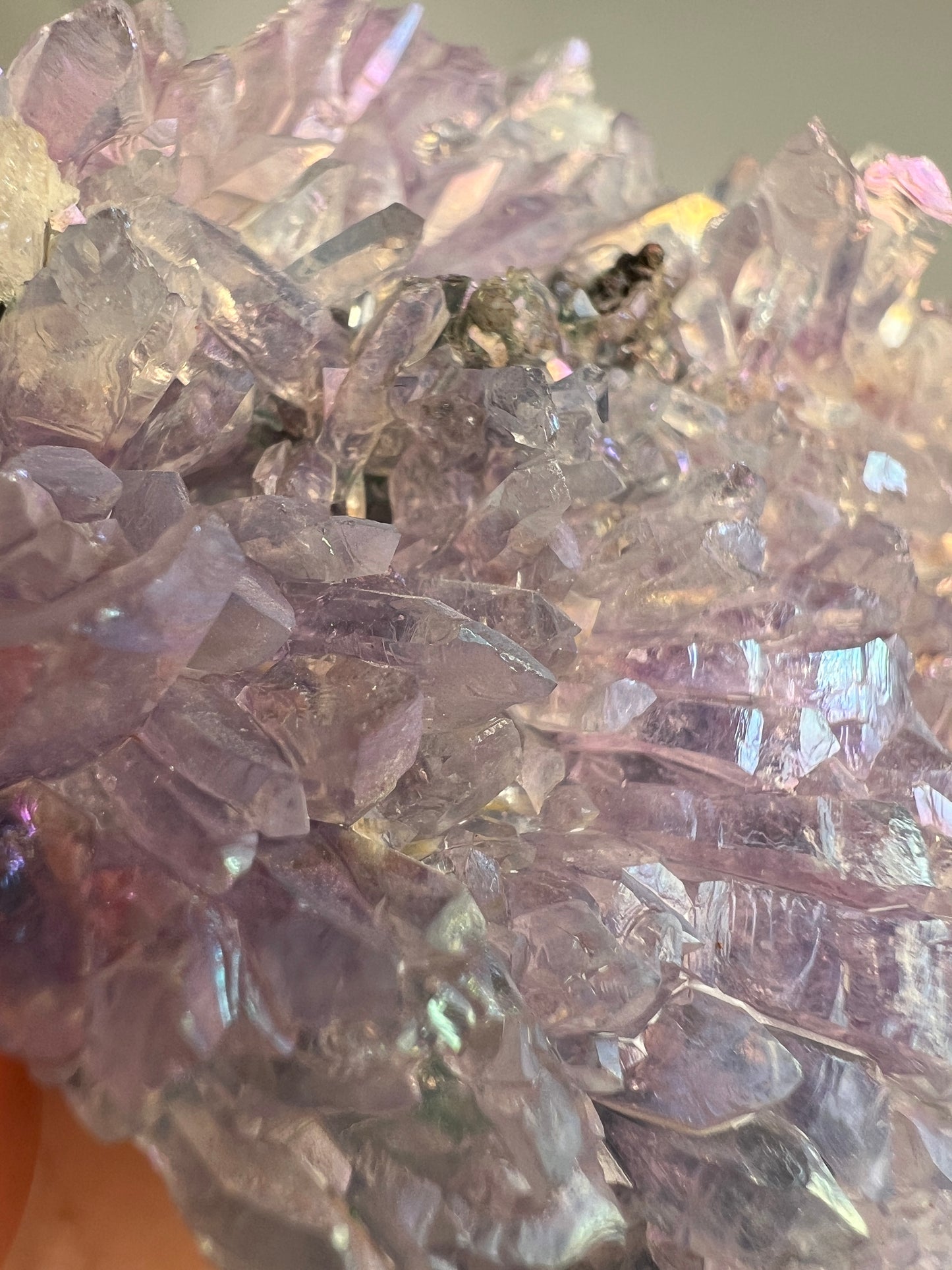 Aura Amethyst Flower