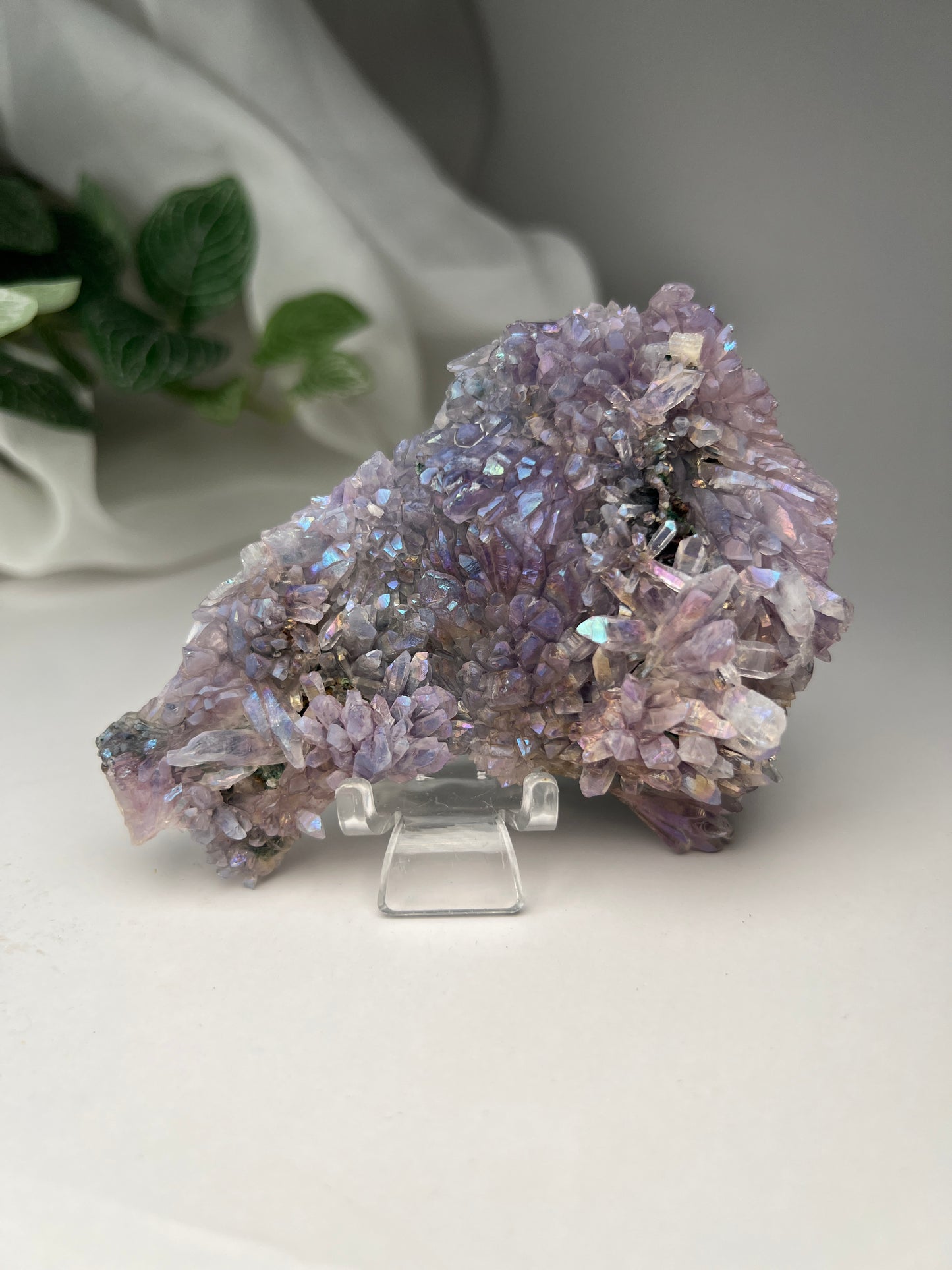 Aura Amethyst Flower