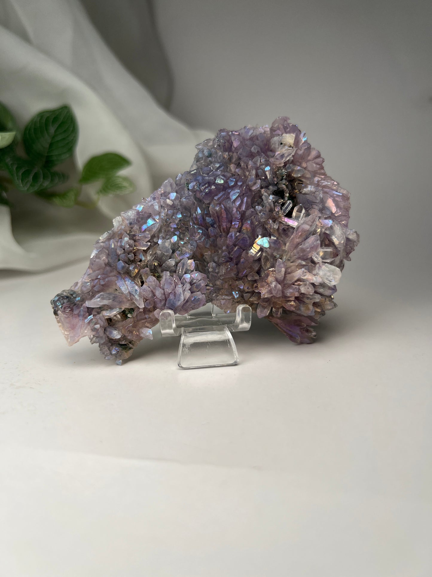 Aura Amethyst Flower