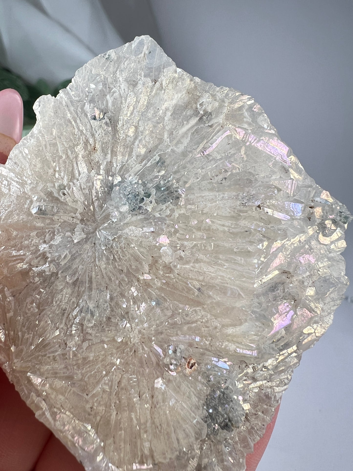 Aura Amethyst Flower
