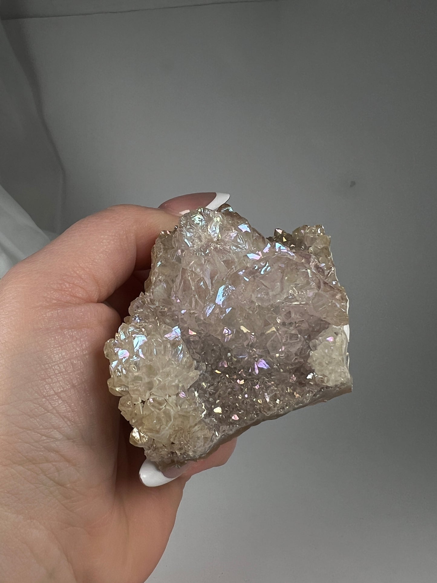 Aura Amethyst Flower