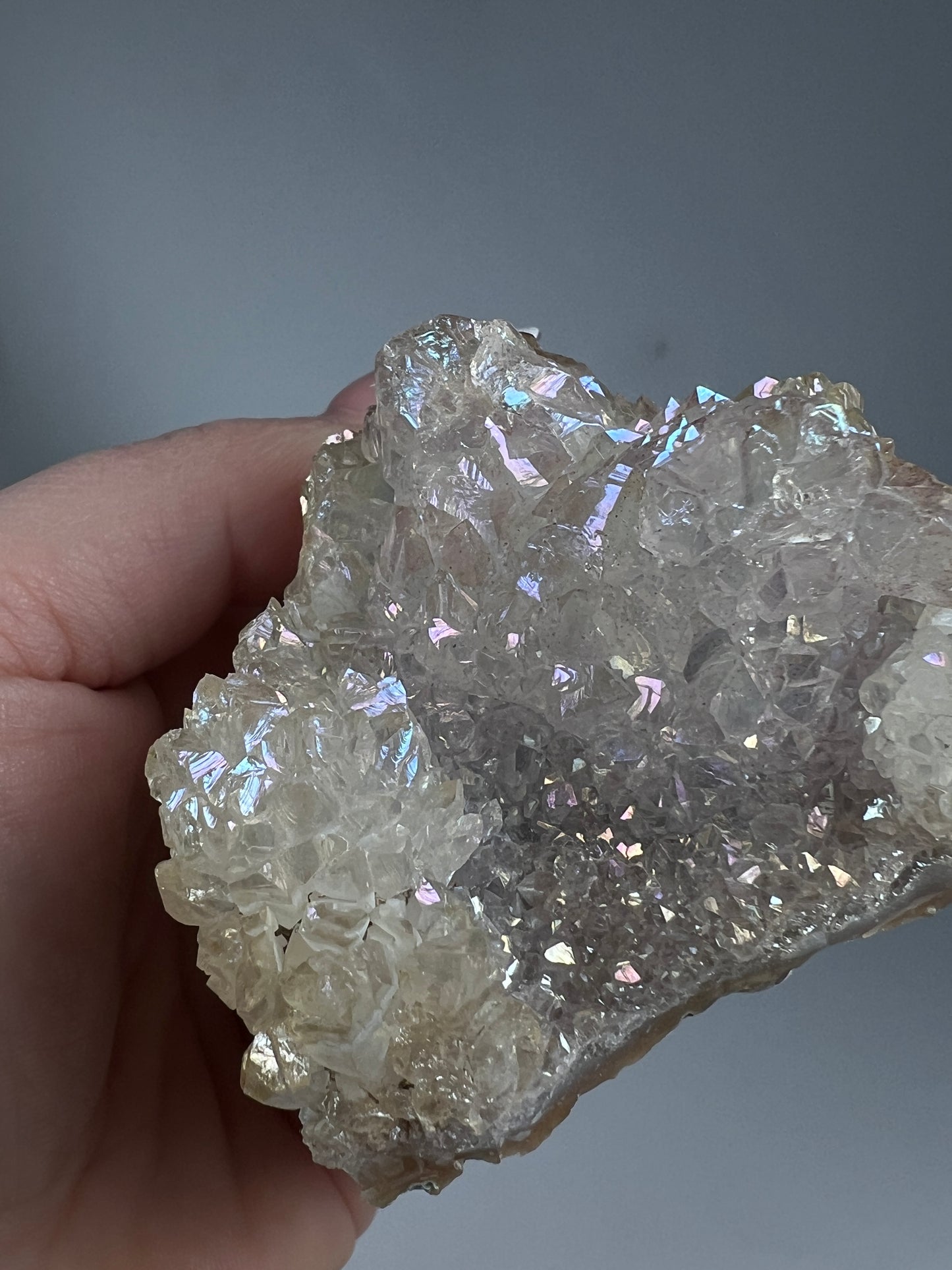 Aura Amethyst Flower