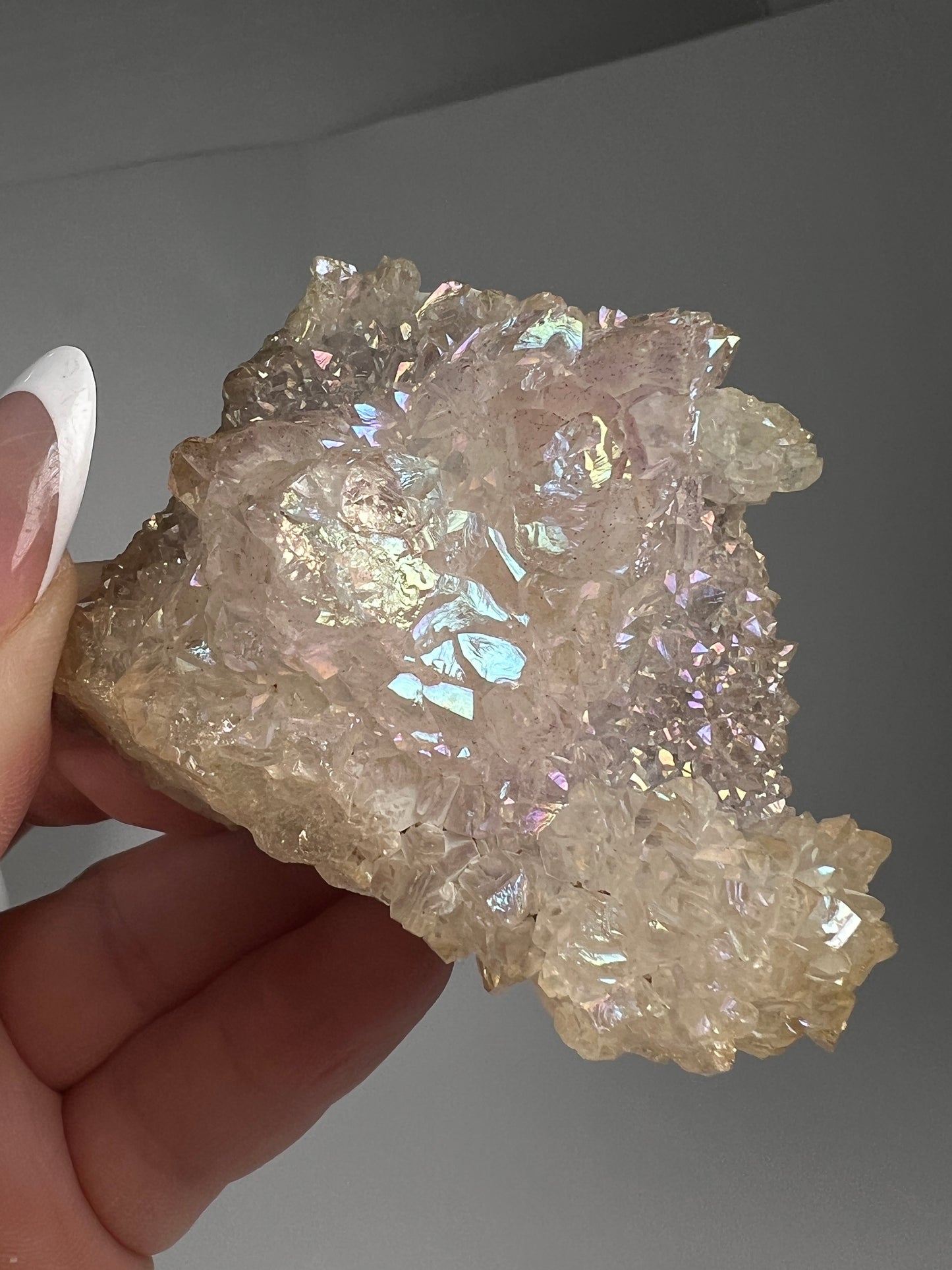 Aura Amethyst Flower