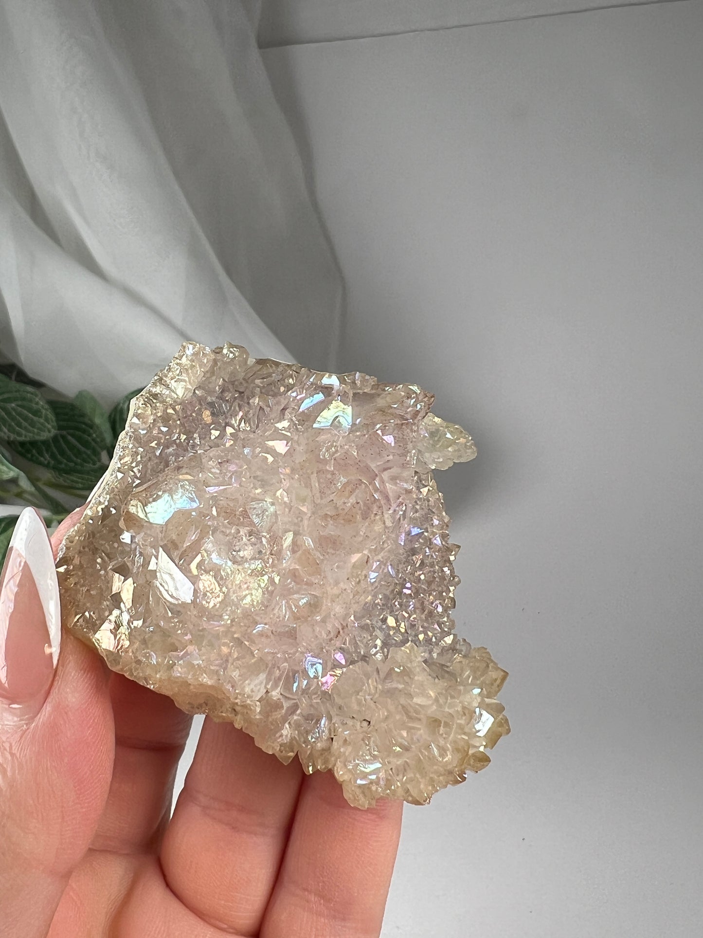 Aura Amethyst Flower
