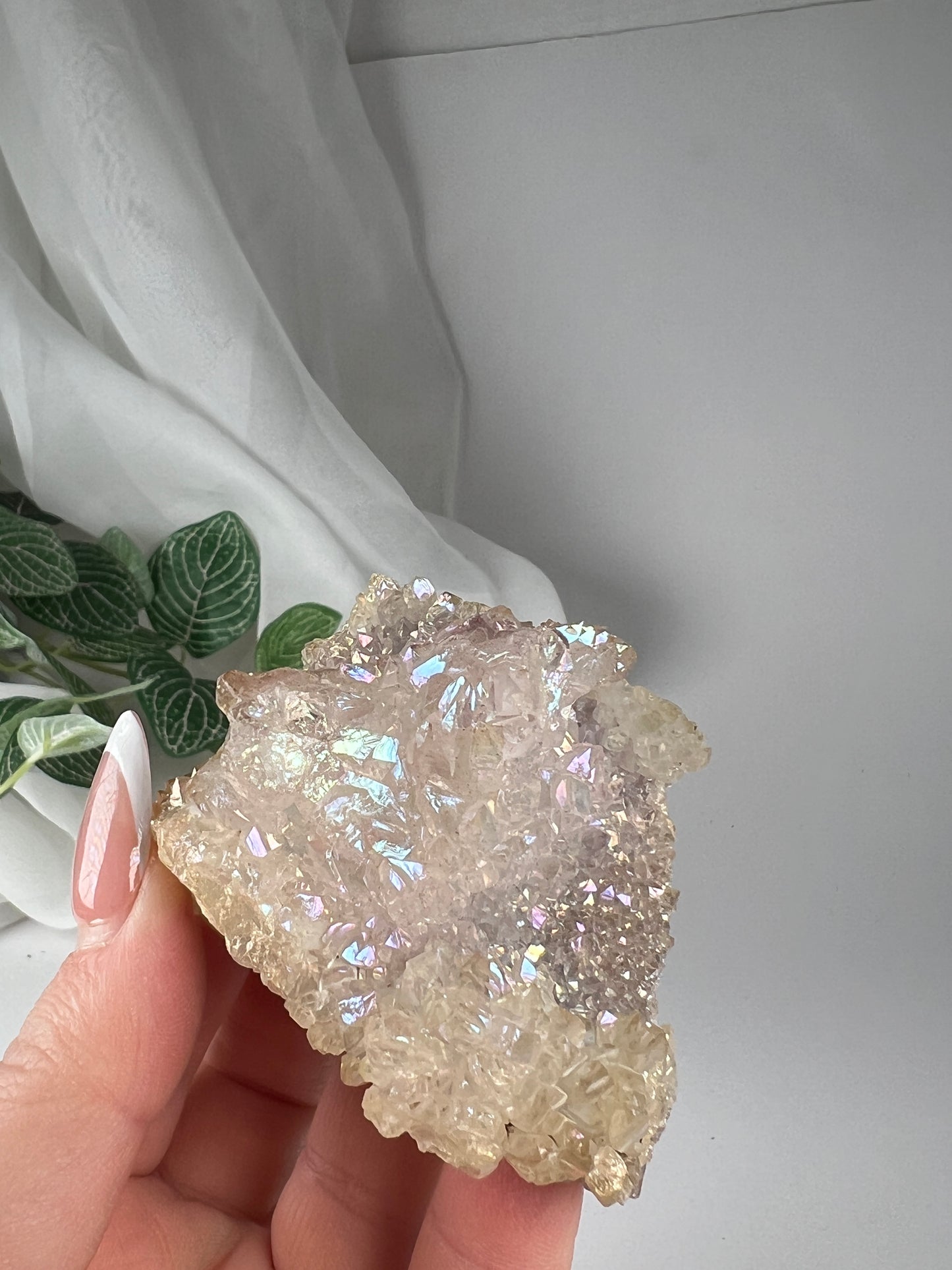 Aura Amethyst Flower