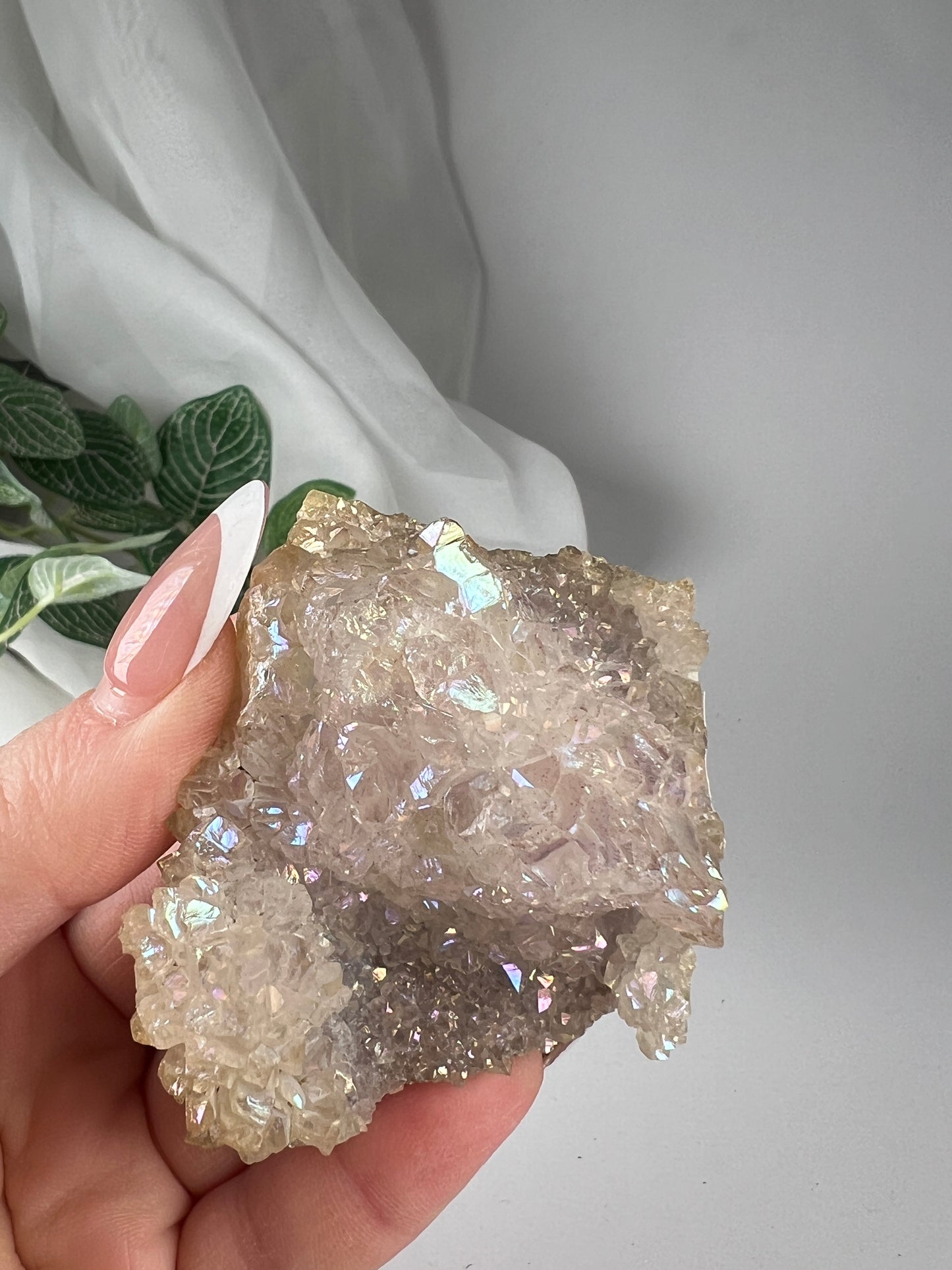 Aura Amethyst Flower