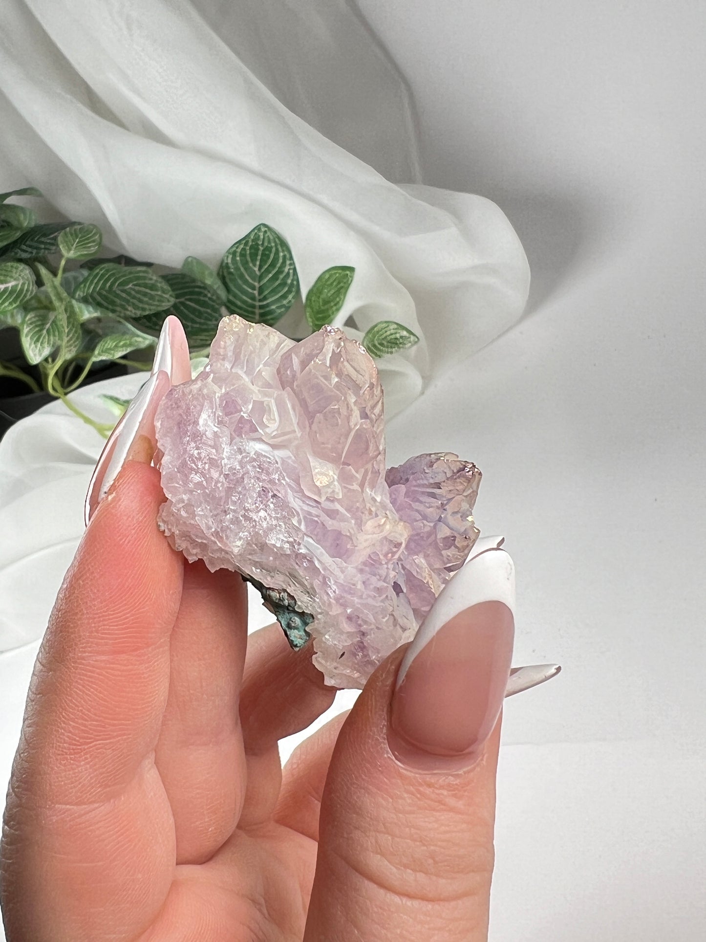 Aura Amethyst Flower
