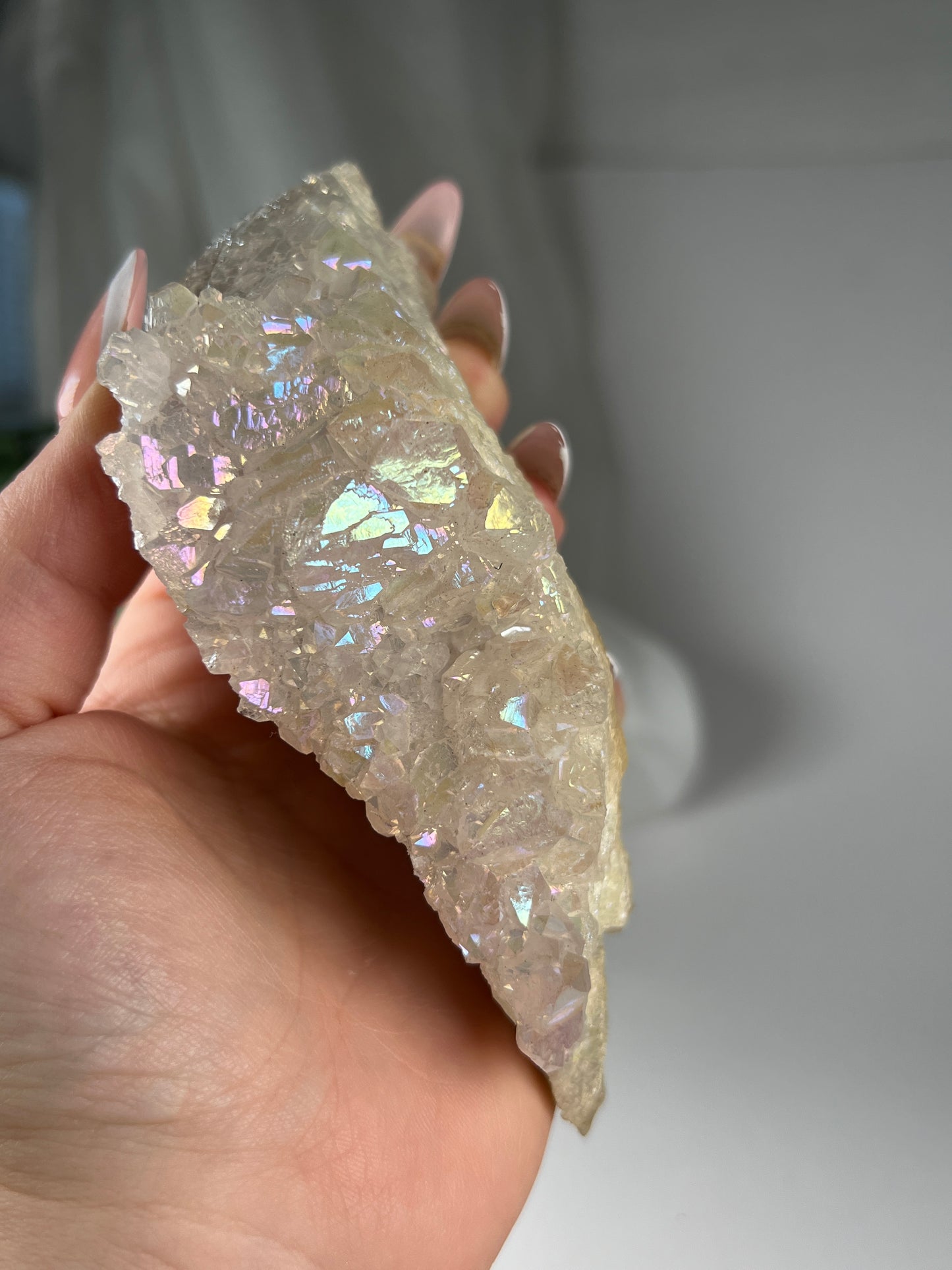 Aura Amethyst Flower