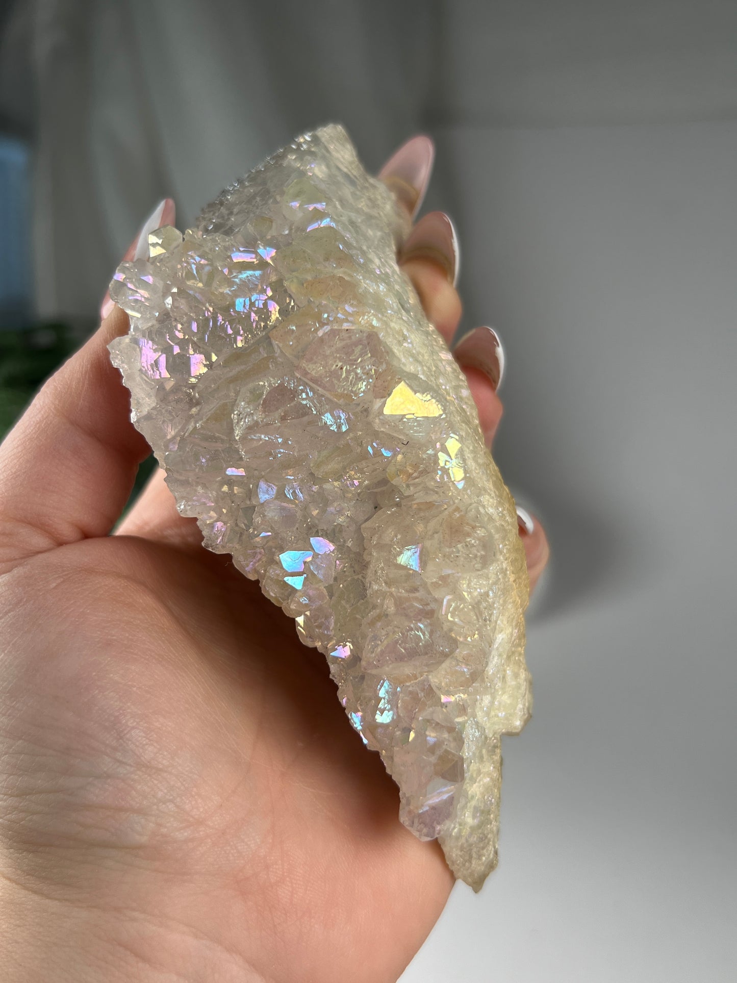 Aura Amethyst Flower