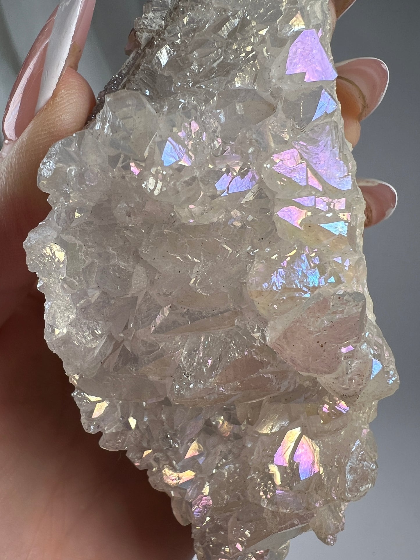 Aura Amethyst Flower