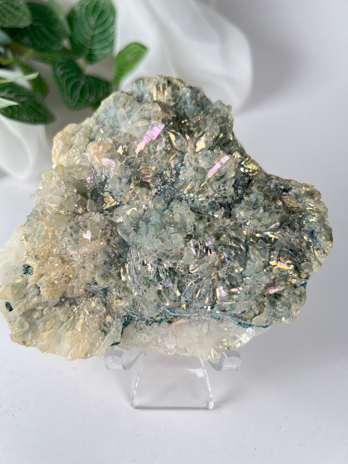 Aura Amethyst Flower