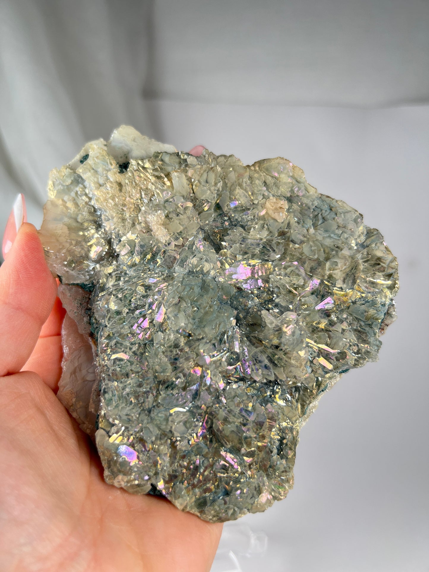 Aura Amethyst Flower