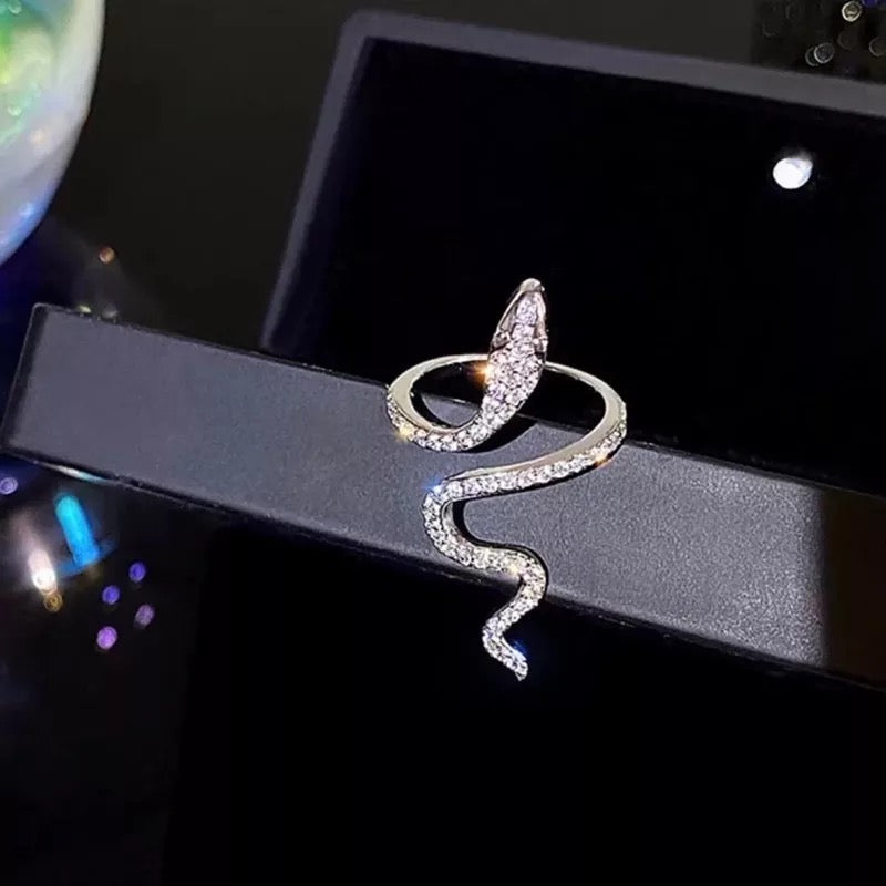 Silver Snake Ring