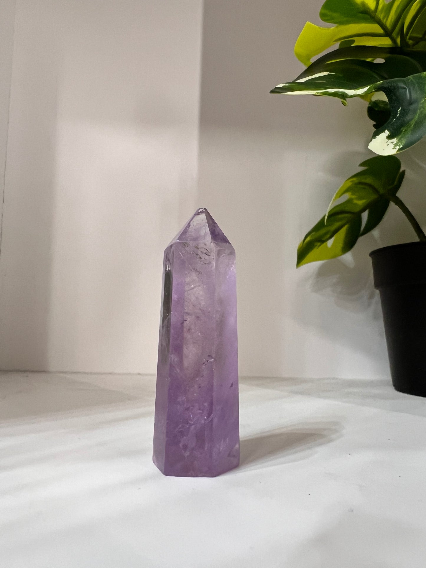 Small Purple Fluorite Tower