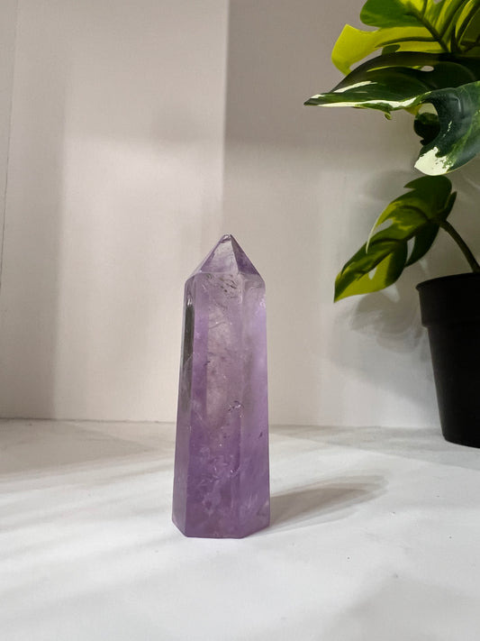 Small Purple Fluorite Tower
