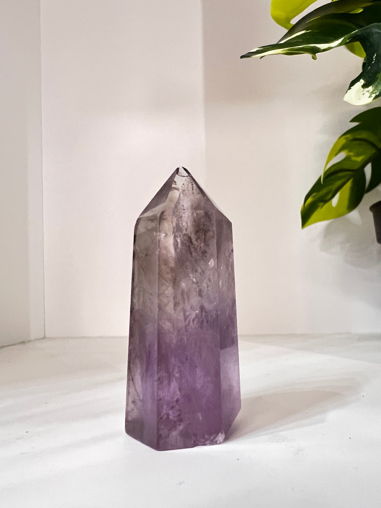 Small Purple Fluorite Tower