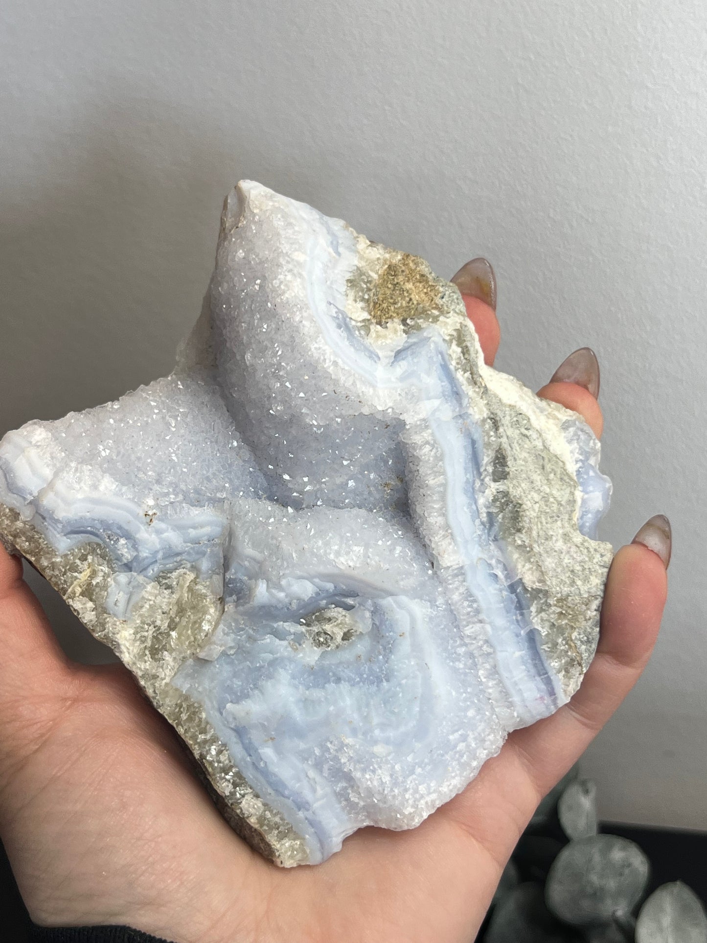 Raw Blue Lace Agate *RARE*