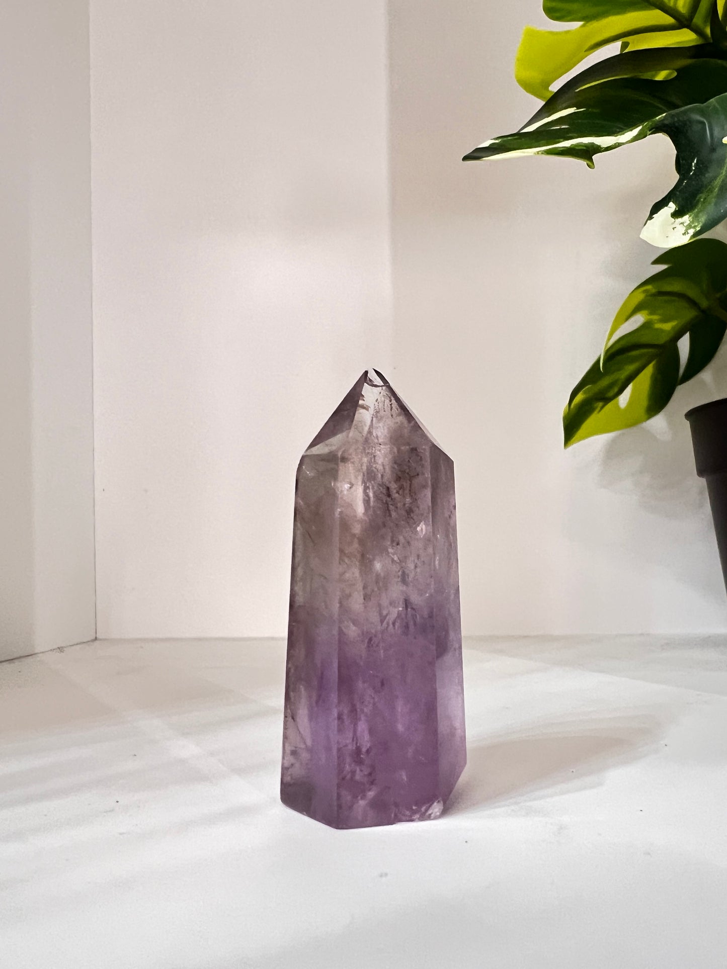 Small Purple Fluorite Tower