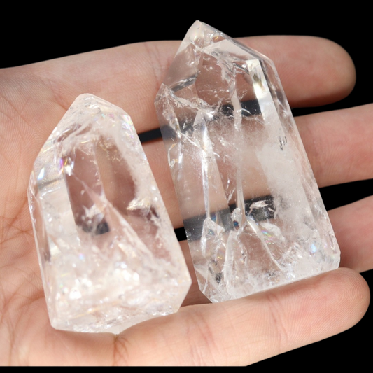 Polished Crackle Quartz (Each)