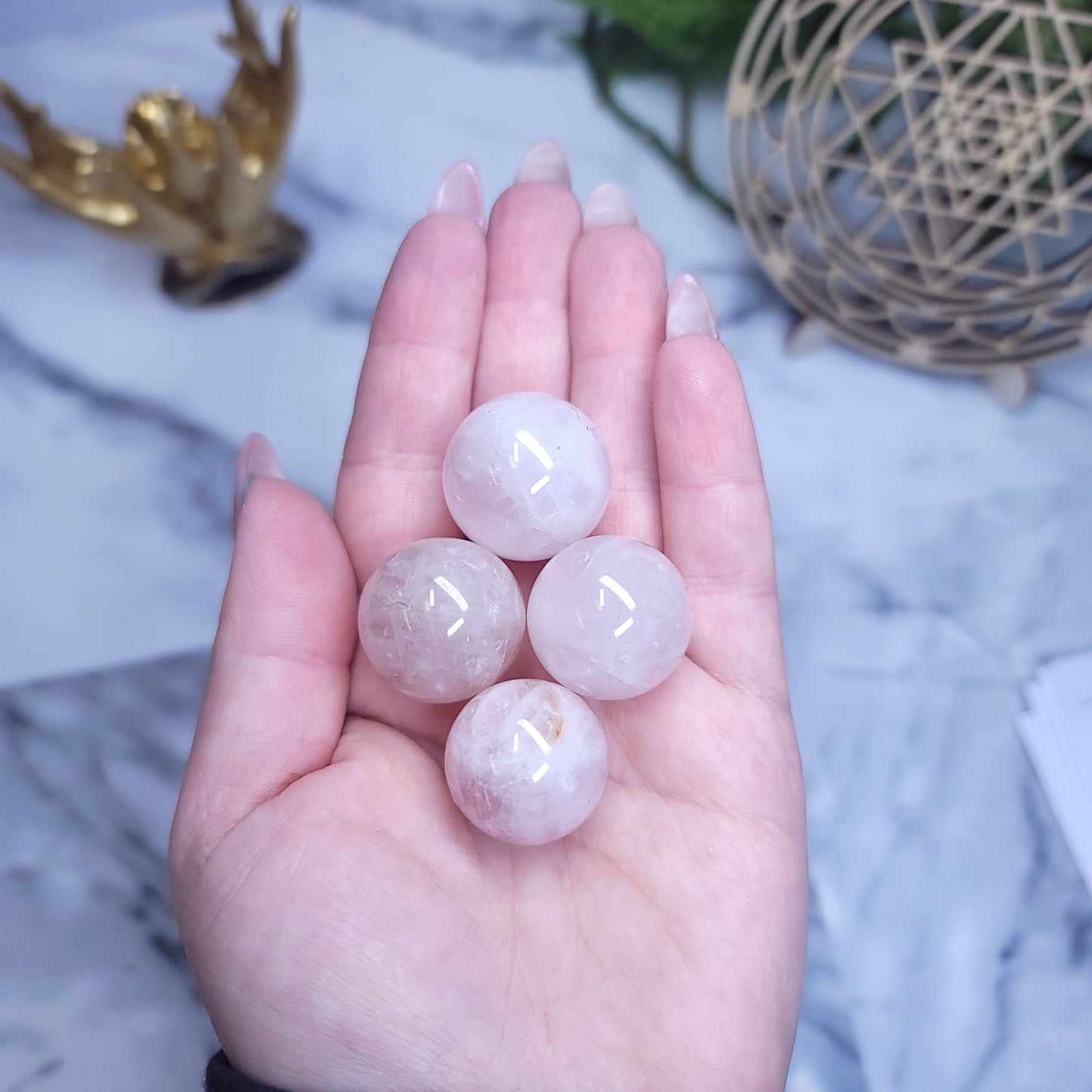 Rose Quartz Mini Sphere