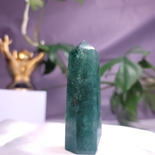 Green strawberry quartz