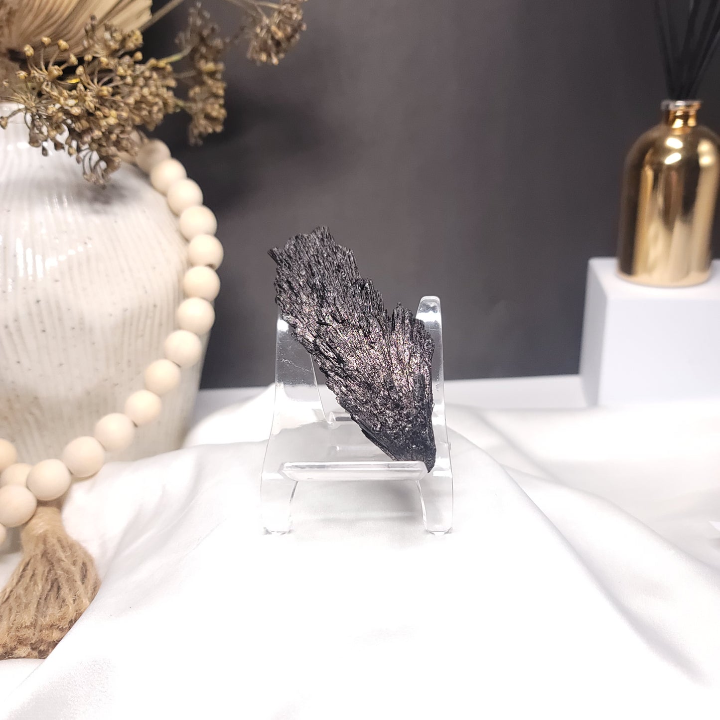 Feather Black Tourmaline - Extra Quality