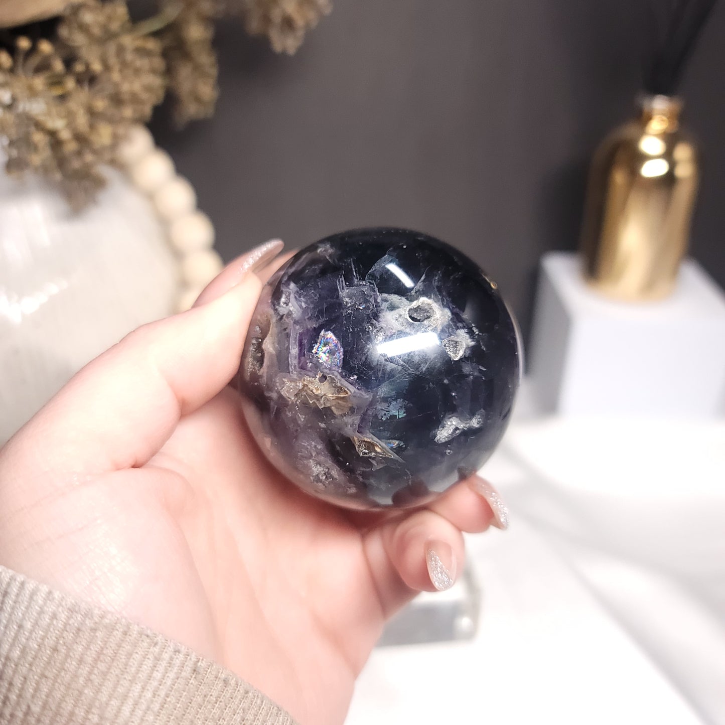 Fluorite Sphere