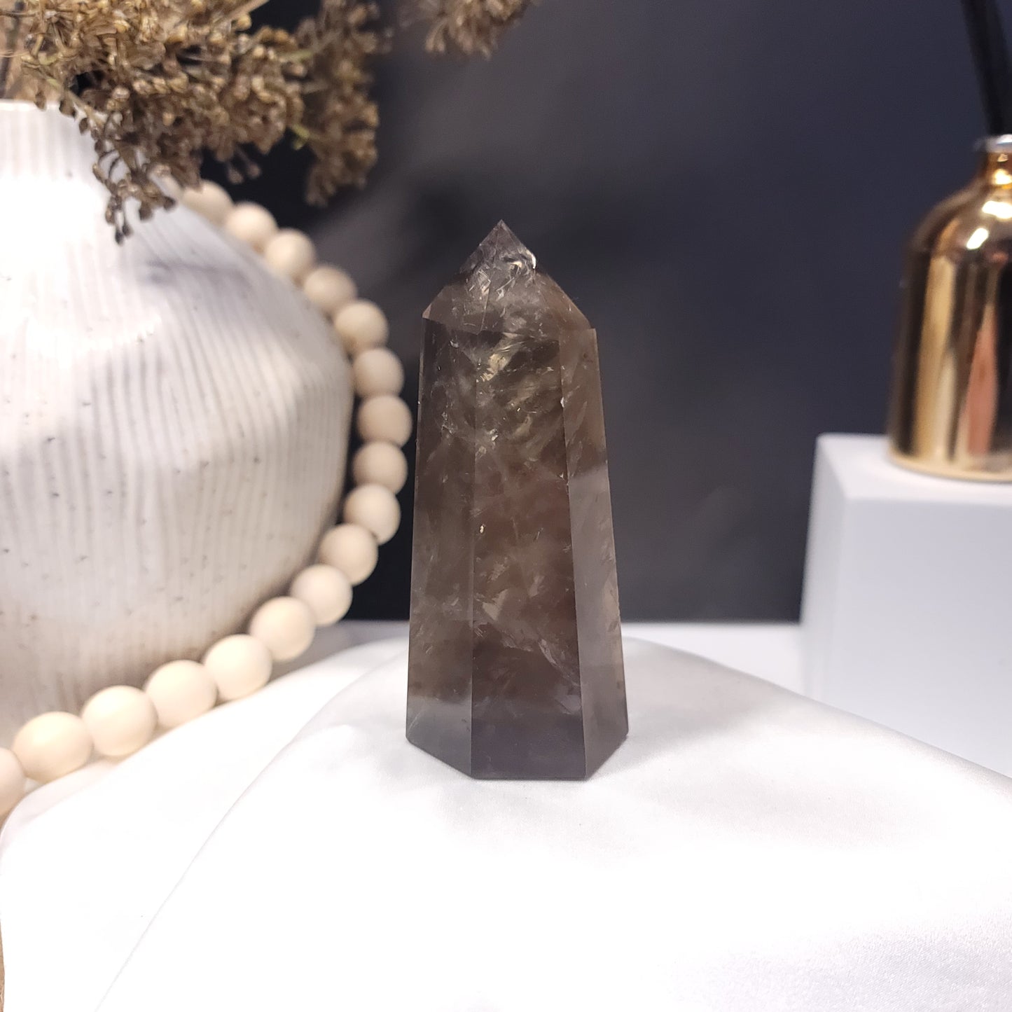 Smoky Quartz Tower