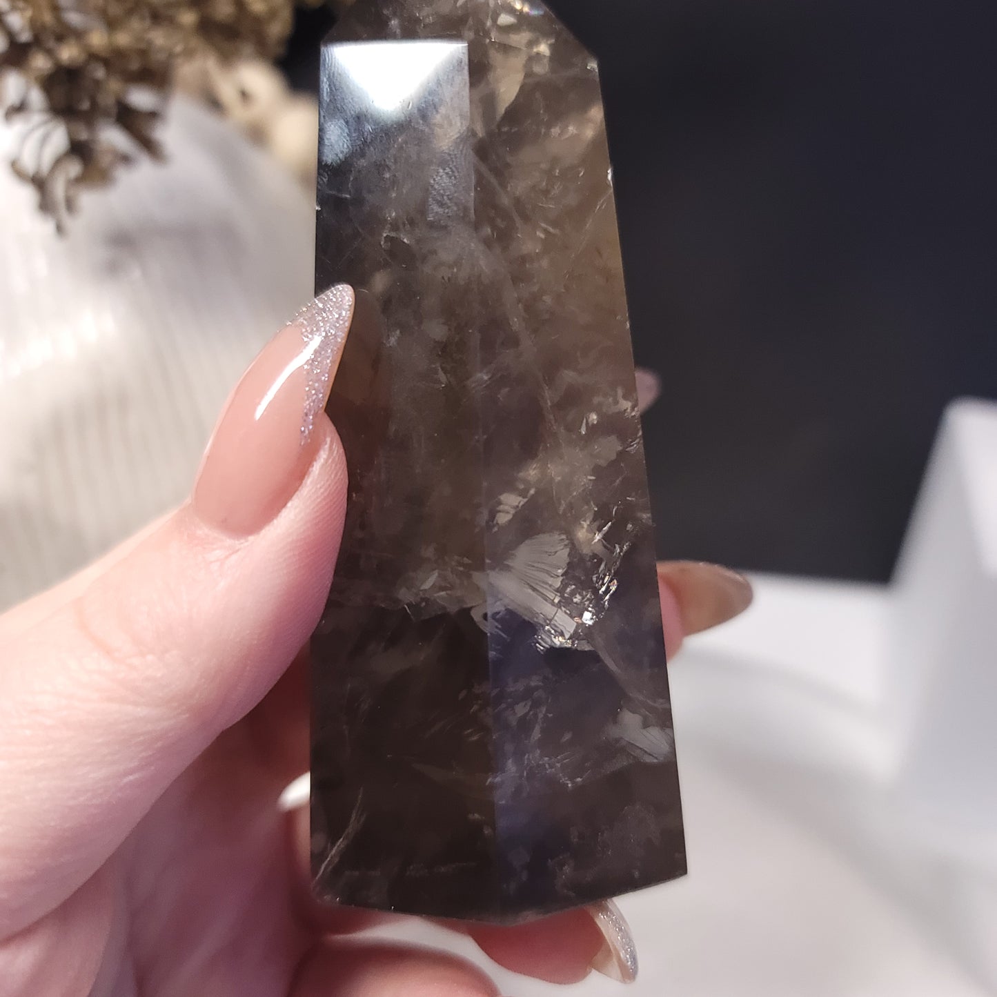 Smoky Quartz Tower